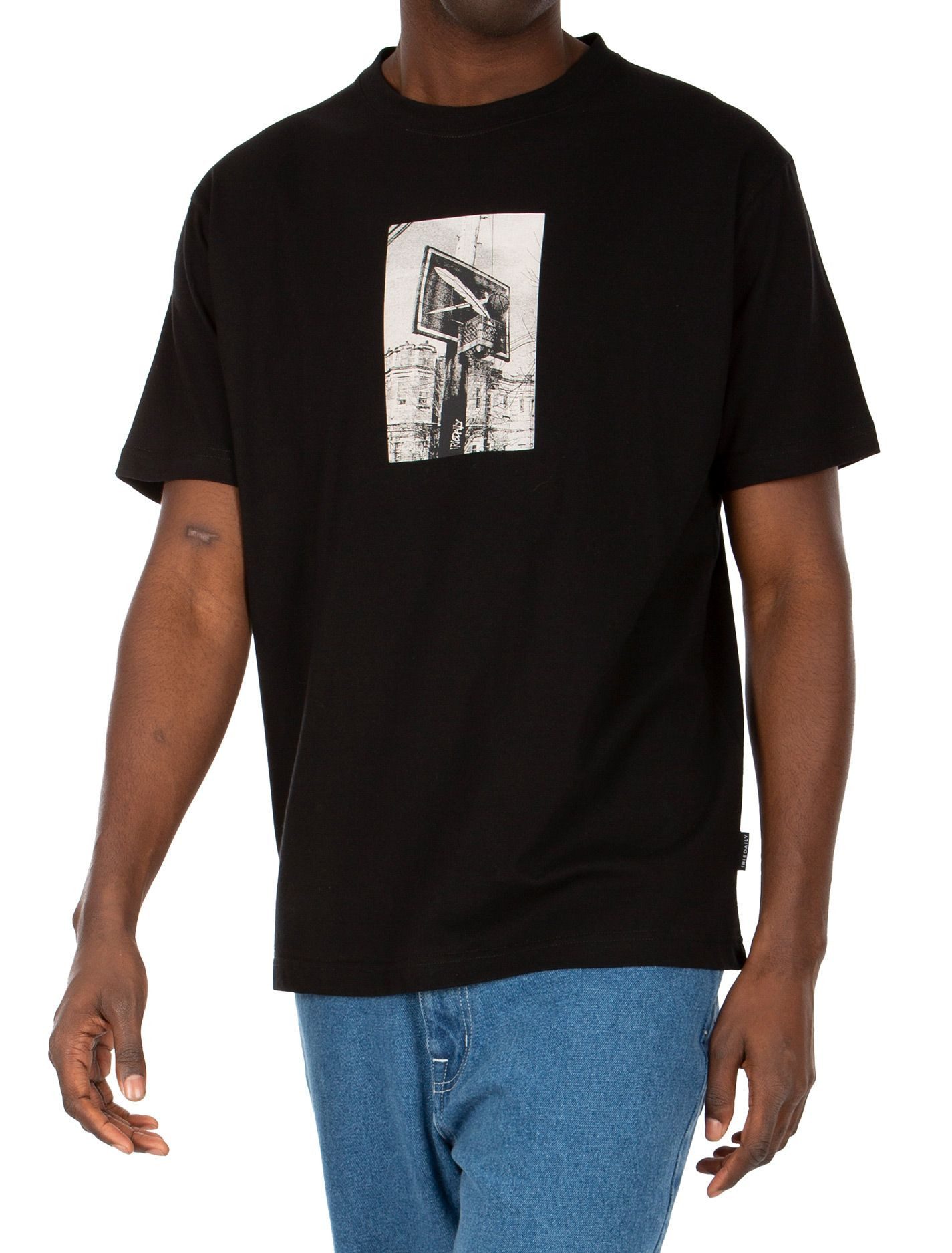 iriedaily T-Shirt Männer Shirt – Herren T-Shirt– Shirt schwarz