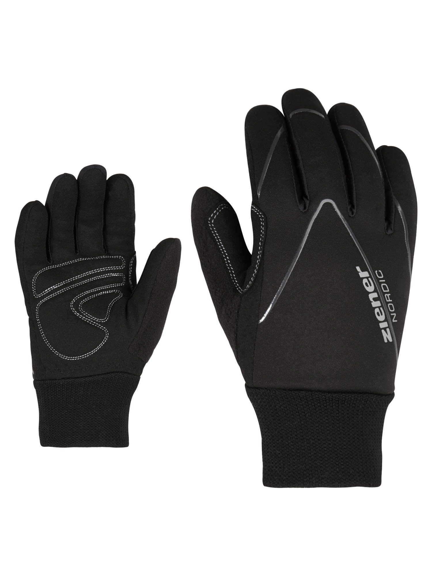 Ziener Fleecehandschuhe Ziener Junior Unico Glove Kinder Accessoires Black