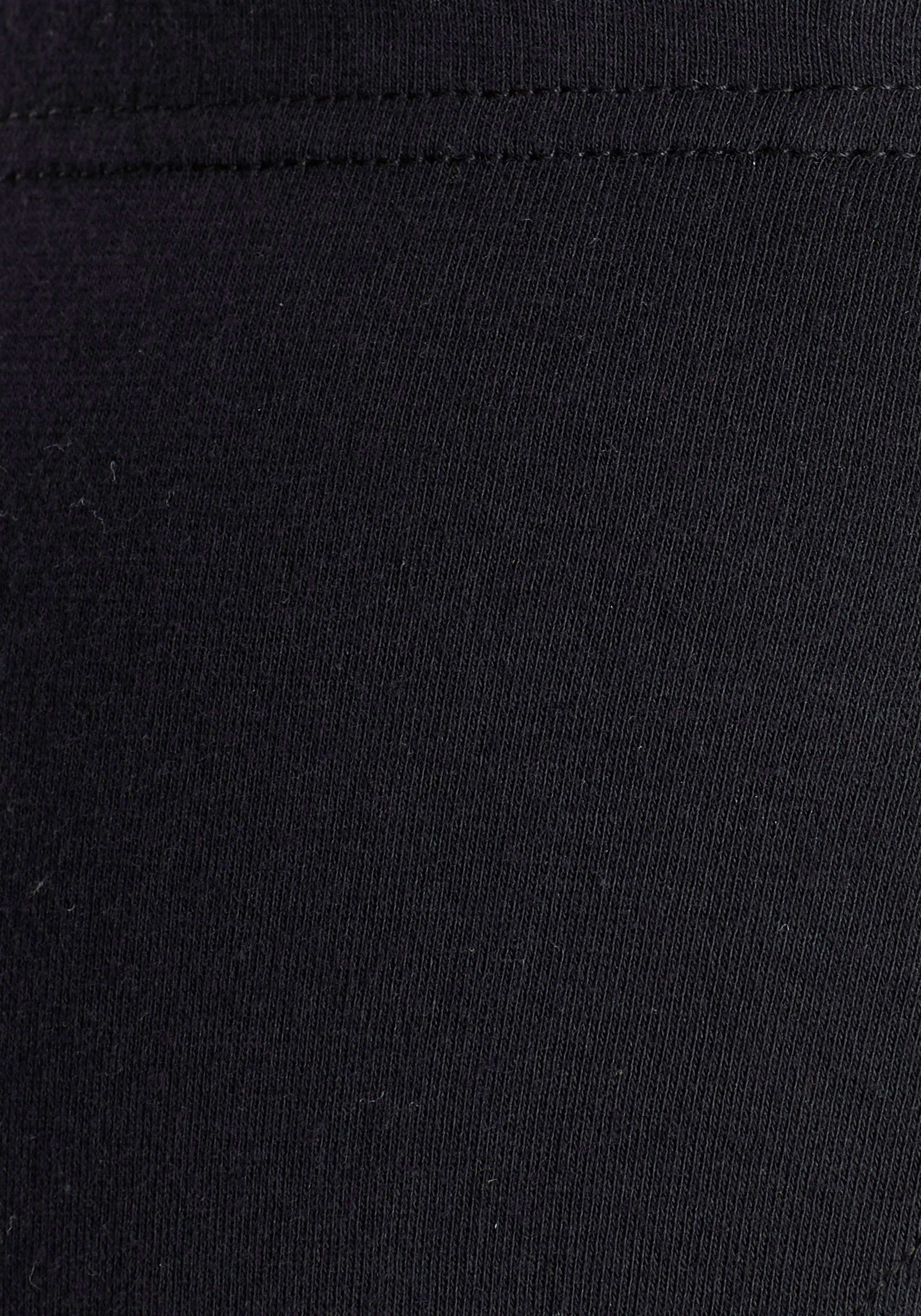 10-St) Minislip schwarz (Packung, Unifarben H.I.S weiß, in
