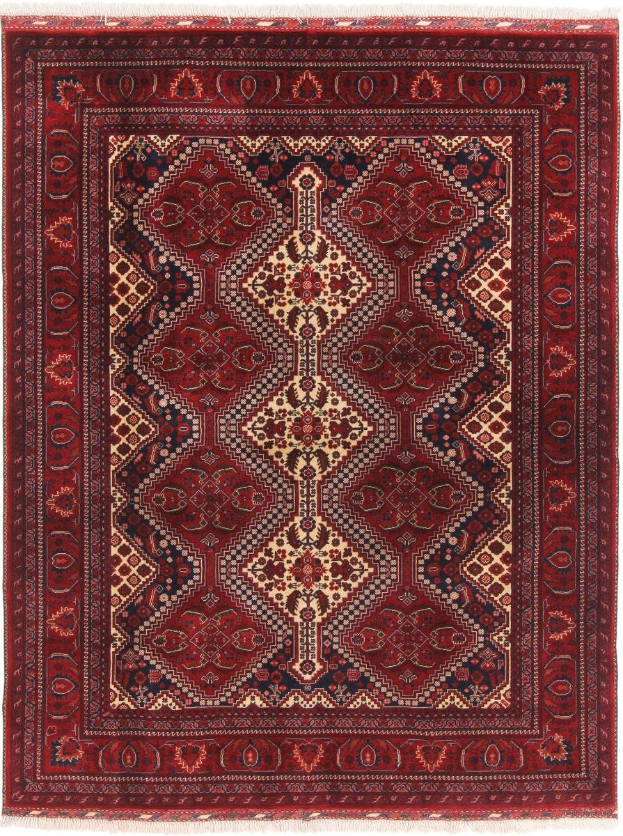 Orientteppich Handgeknüpfter Höhe: rechteckig, Nain Mohammadi 150x196 Trading, 6 mm Orientteppich, Khal