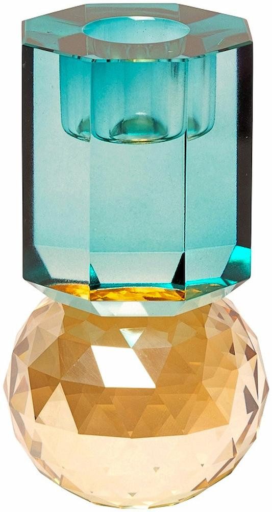 EJA International Kerzenhalter Kristall - Champagne, Petrol (1 St), 10,5 x günstig online kaufen