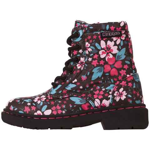 Kappa Schnürstiefelette - mit angesagtem Flower Print