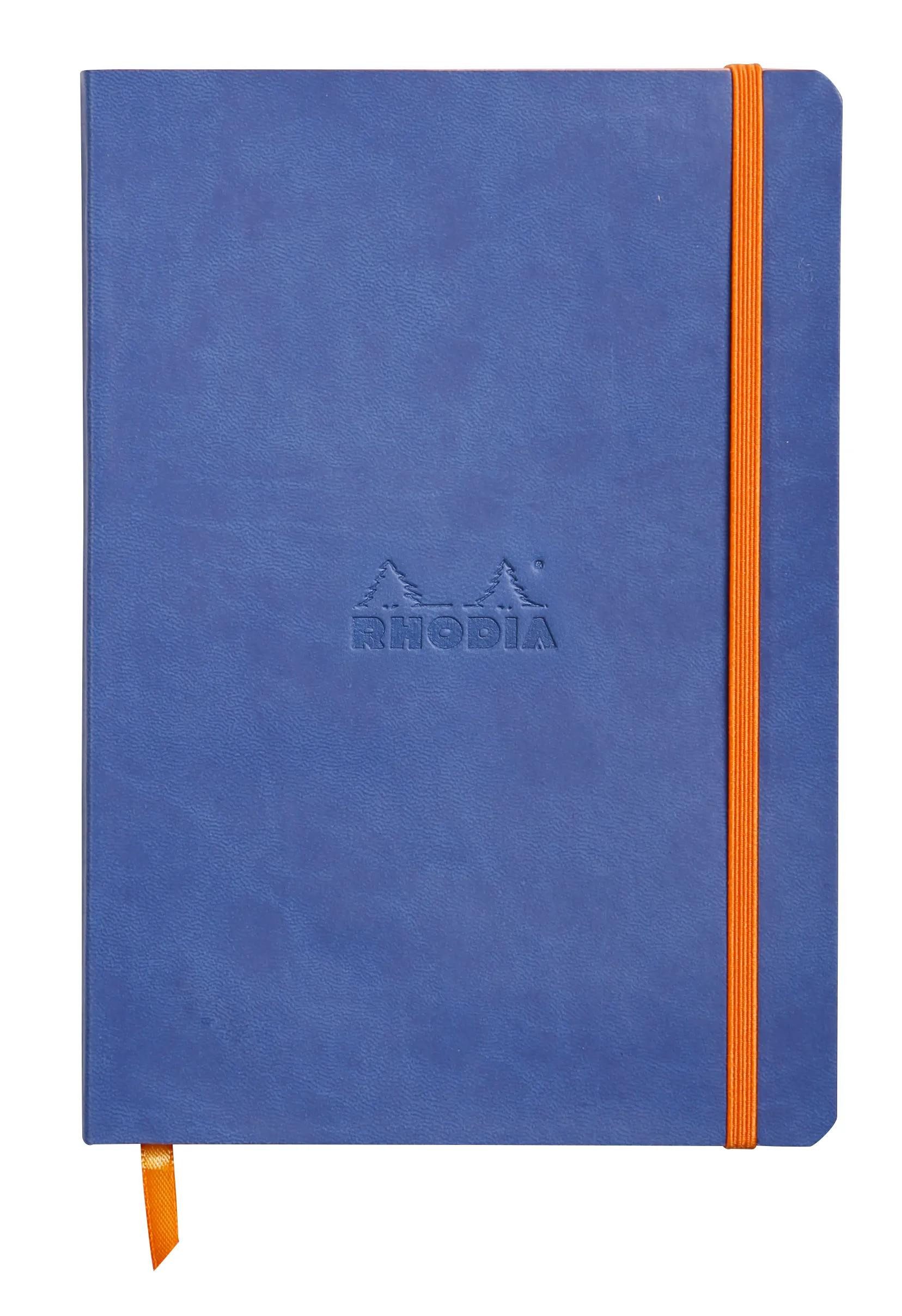 EXACOMPTA Einsteck-Fotoalbum Notizbuch A5 Softcover, 80 Bl elfenbein 90g, liniert, Saphir 117408C, Rhodia, Blöcke, Hefte und Notizbücher
