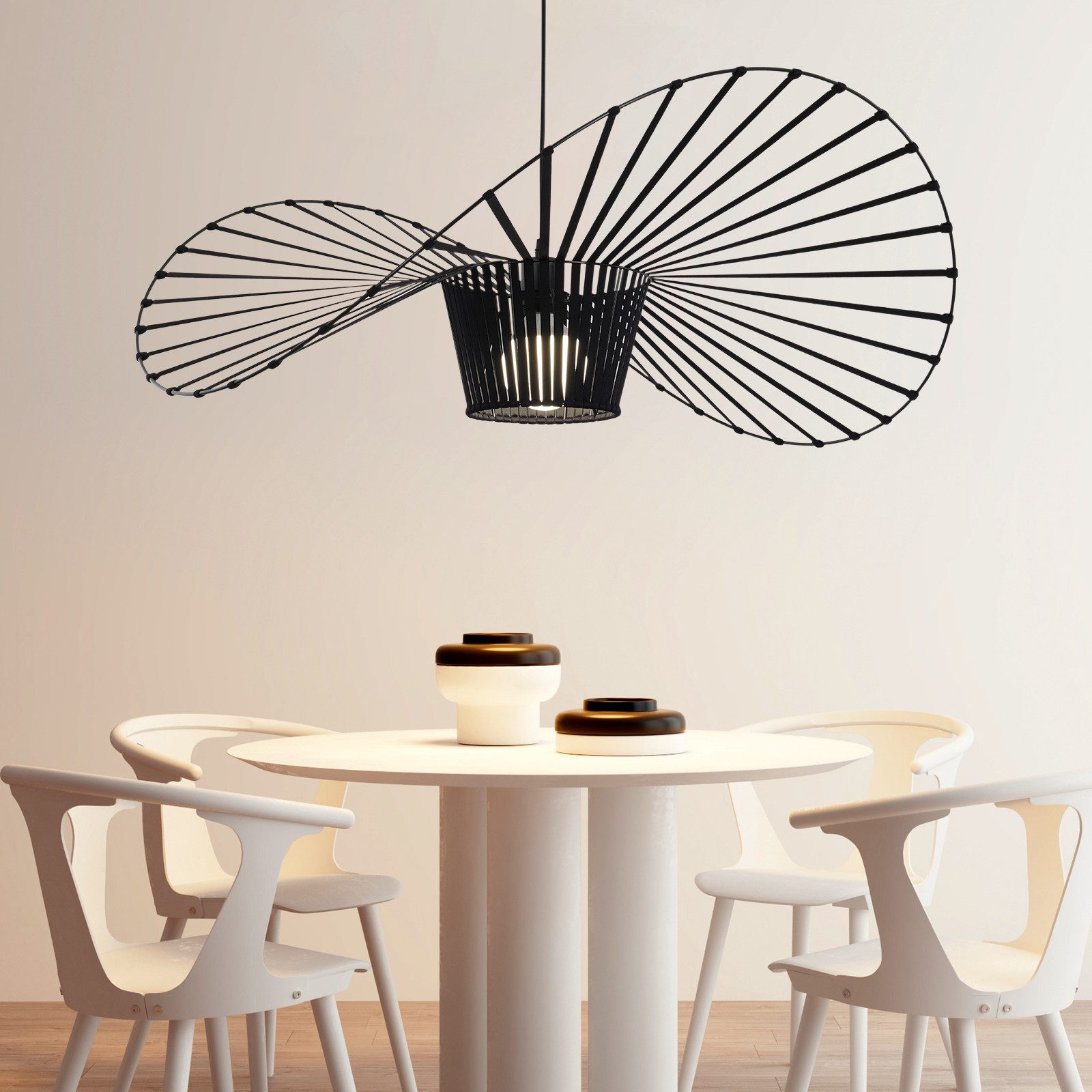 ZMH LED Pendelleuchte Modern - Schwarz E27 für Esszimmer 60/80/100/120/140c günstig online kaufen