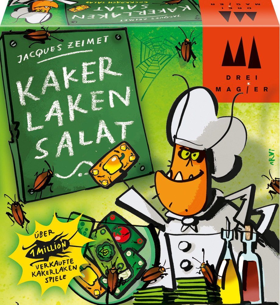 Spiel Drei Magier Kartenspiel Aktionsspiel Kakerlakensalat 40839
