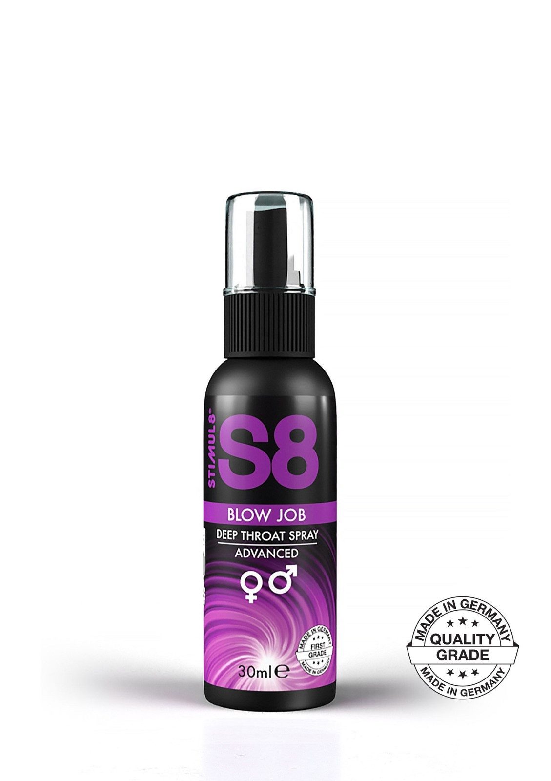 Gleitgel 30 ml - Stimul8 S8 - S8 Deep Throat Spray 30ml - -