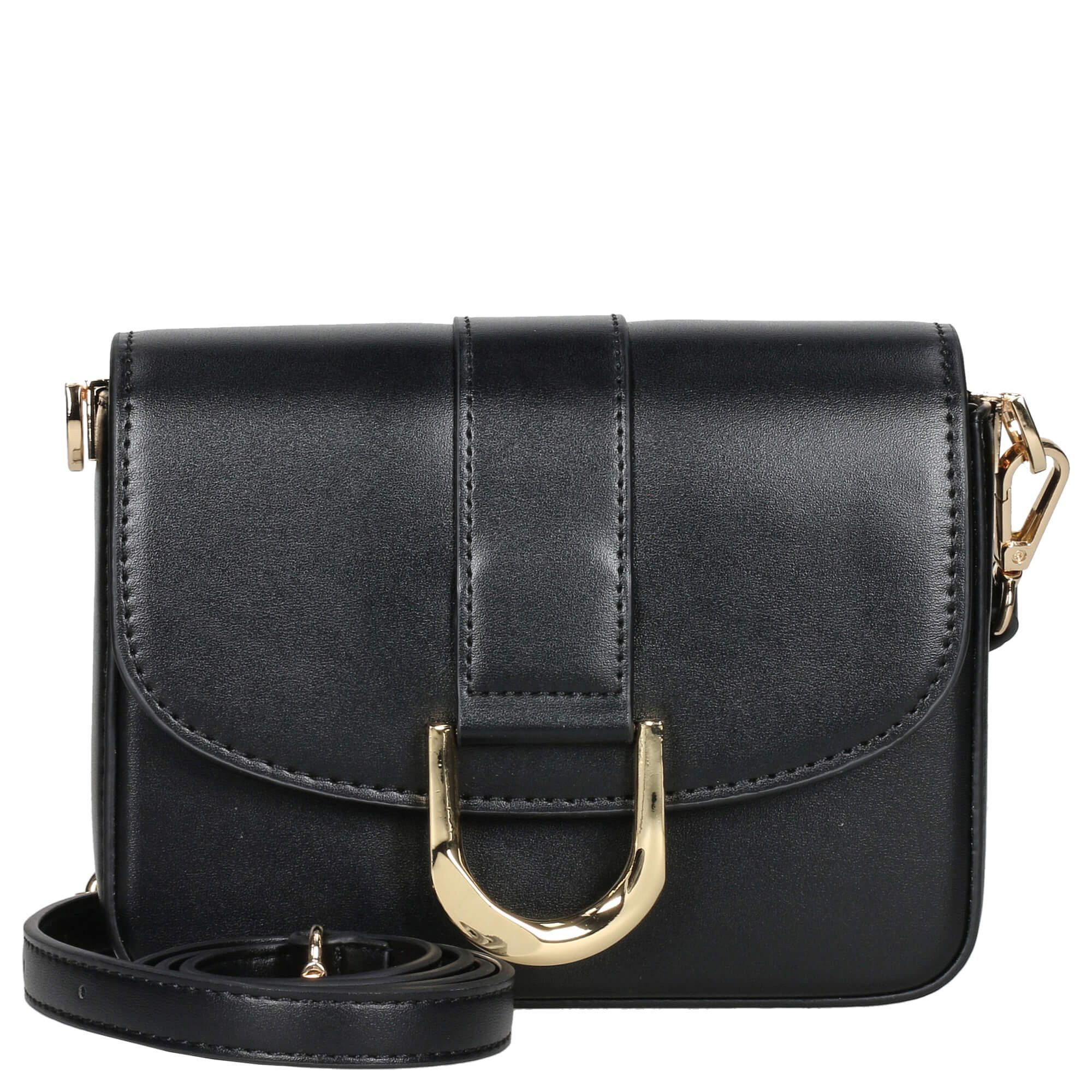 Umhängetasche Nellim - Umhängetasche 18 cm (black/gold)