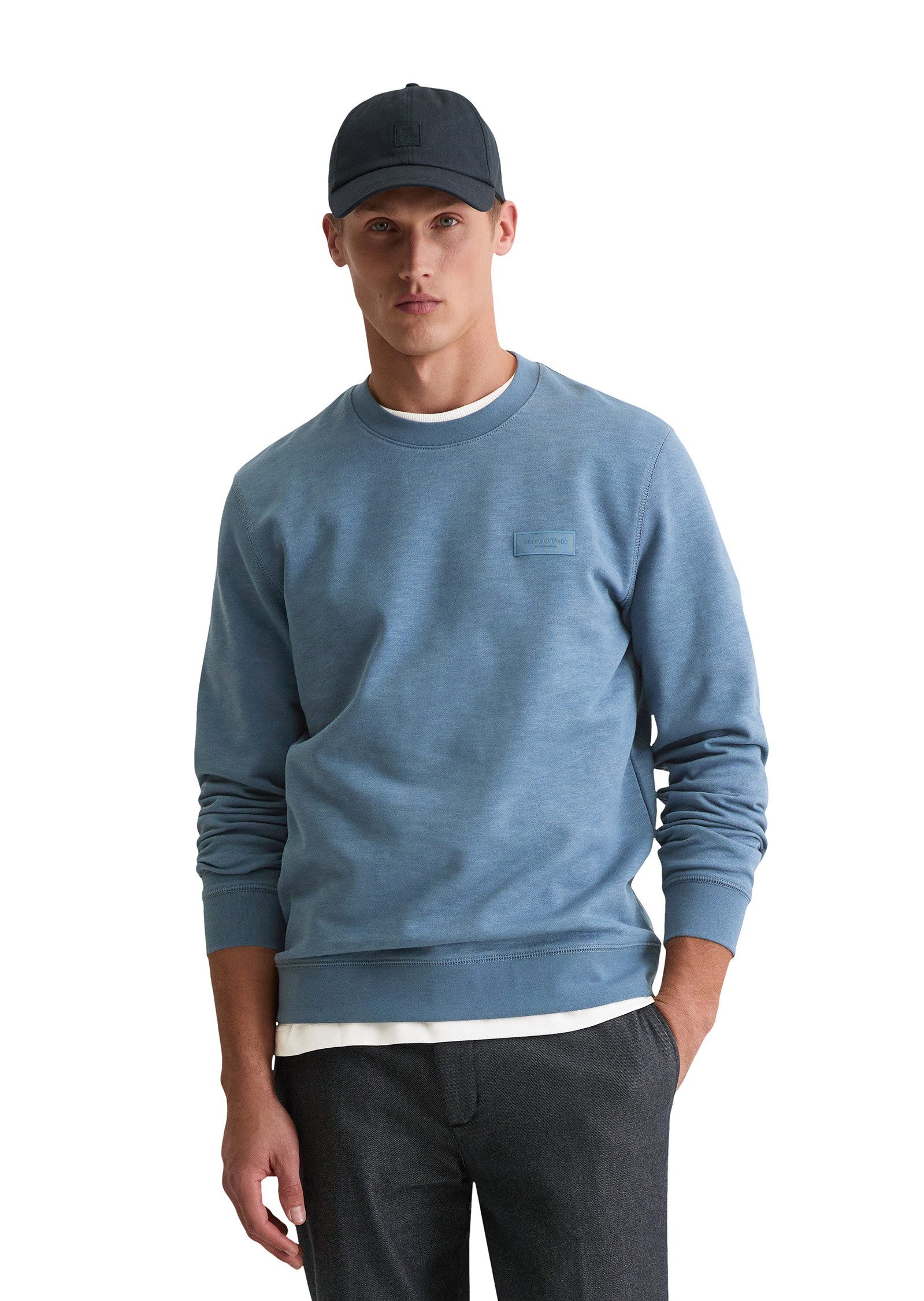 Sweatshirt aus weichem Bio-Baumwoll-Sweat