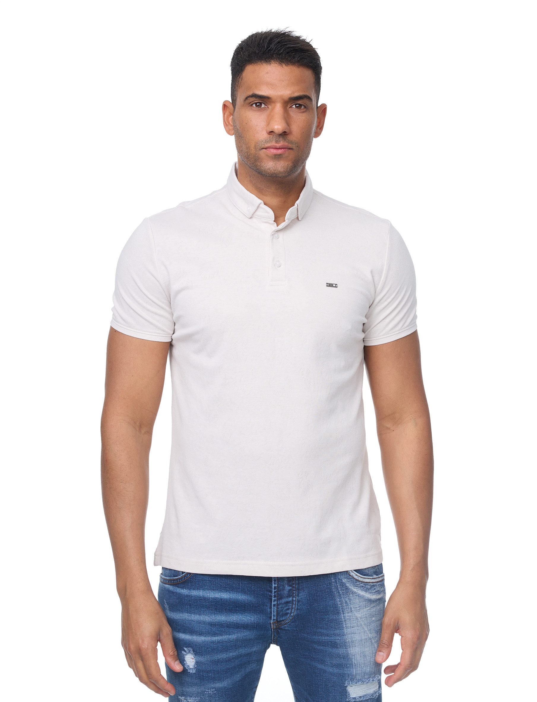 Denim Distriqt Poloshirt Sommer Poloshirt Polo-Shirt günstig online kaufen
