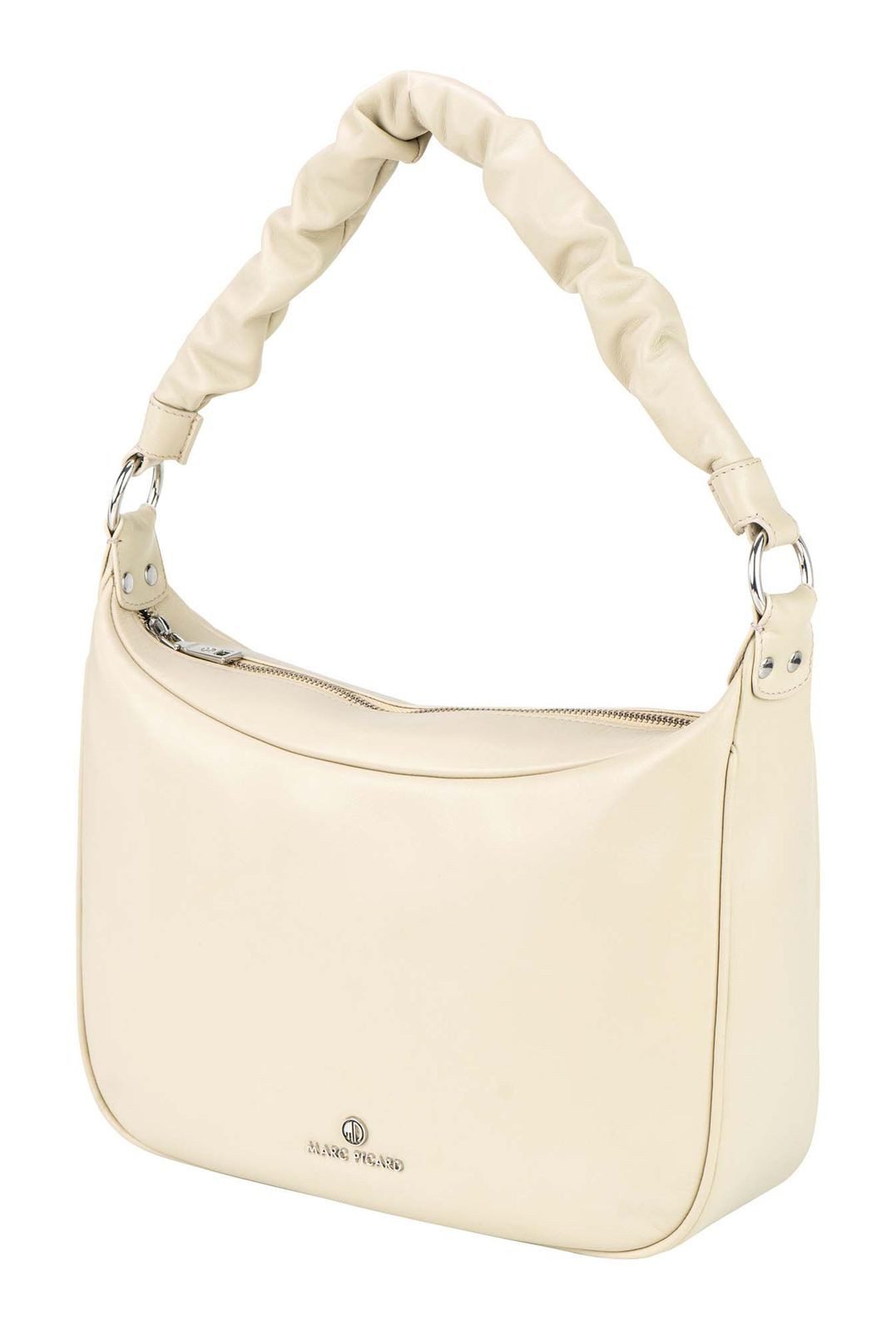Marc Picard Schultertasche Shoulder Bag Knot, aus echtem Rindsleder