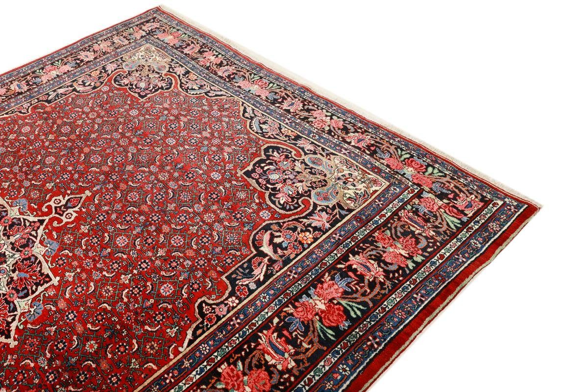 Orientteppich Bidjar Alt 269x359 mm rechteckig, Höhe: / Trading, 15 Handgeknüpfter Perserteppich, Orientteppich Nain