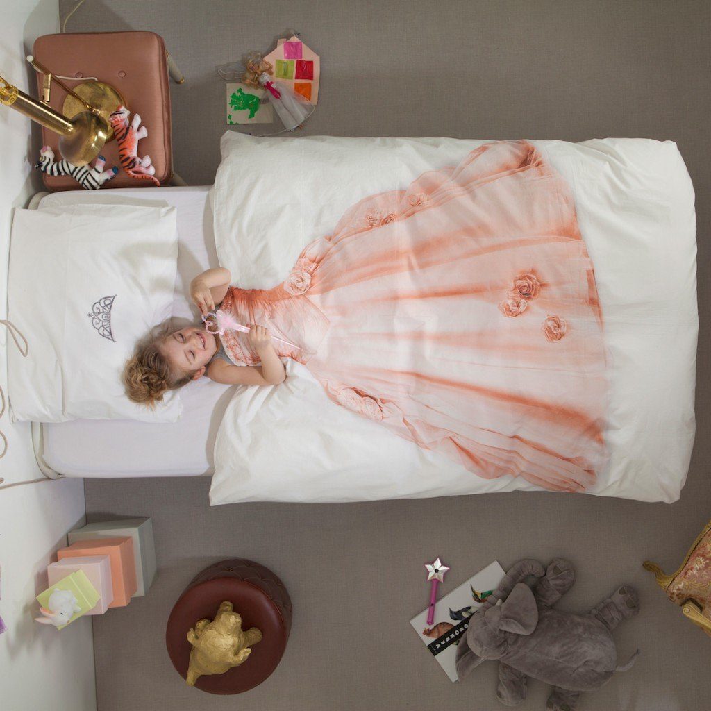 Snurk Kinderbettwäsche Prinzessin, Perkal, 2 teilig, Kostüm, Märchen, Königin