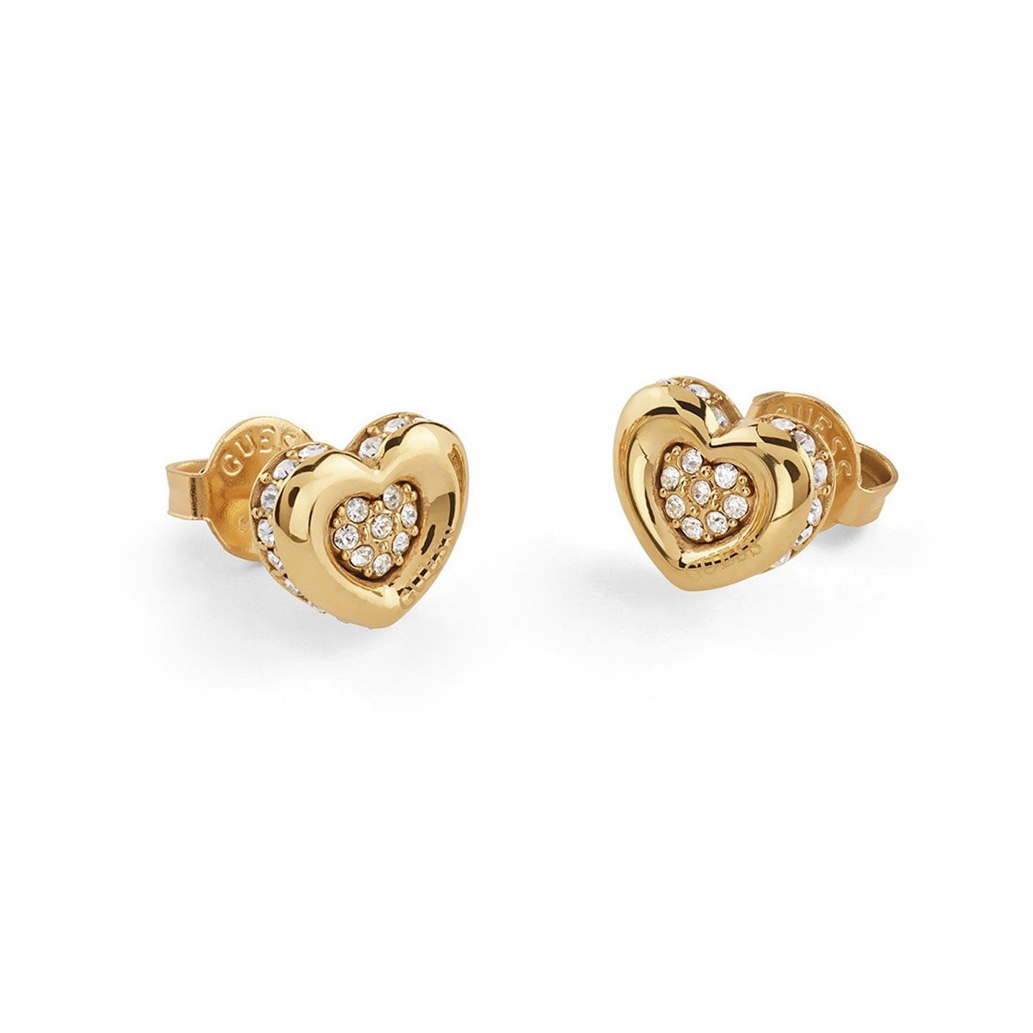 Guess Paar Серьги-гвоздики Damen-Goldfarben