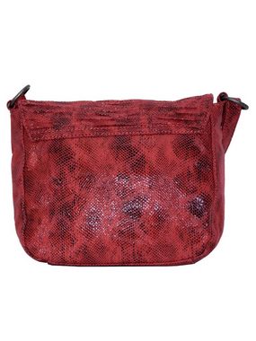 Fritzi aus Preußen Umhängetasche Fritzi-DRITA-Snake-Red-Cross-Bag 21x18x10