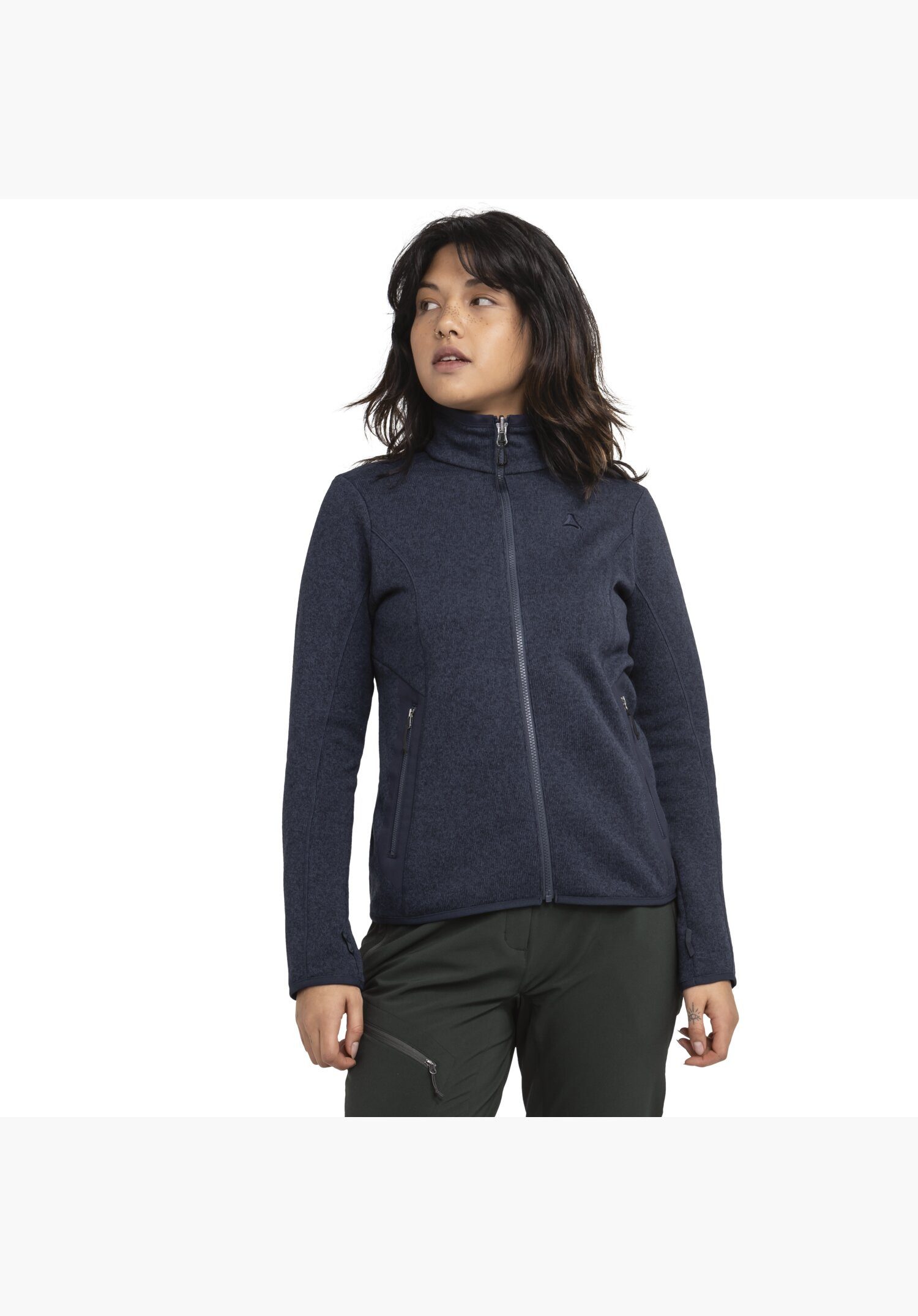 Schöffel Fleecejacke CIRC Fleece Jk Style Yew WMS mit schnelltrocknendem Material, hoher Feuchtigkeitstransport