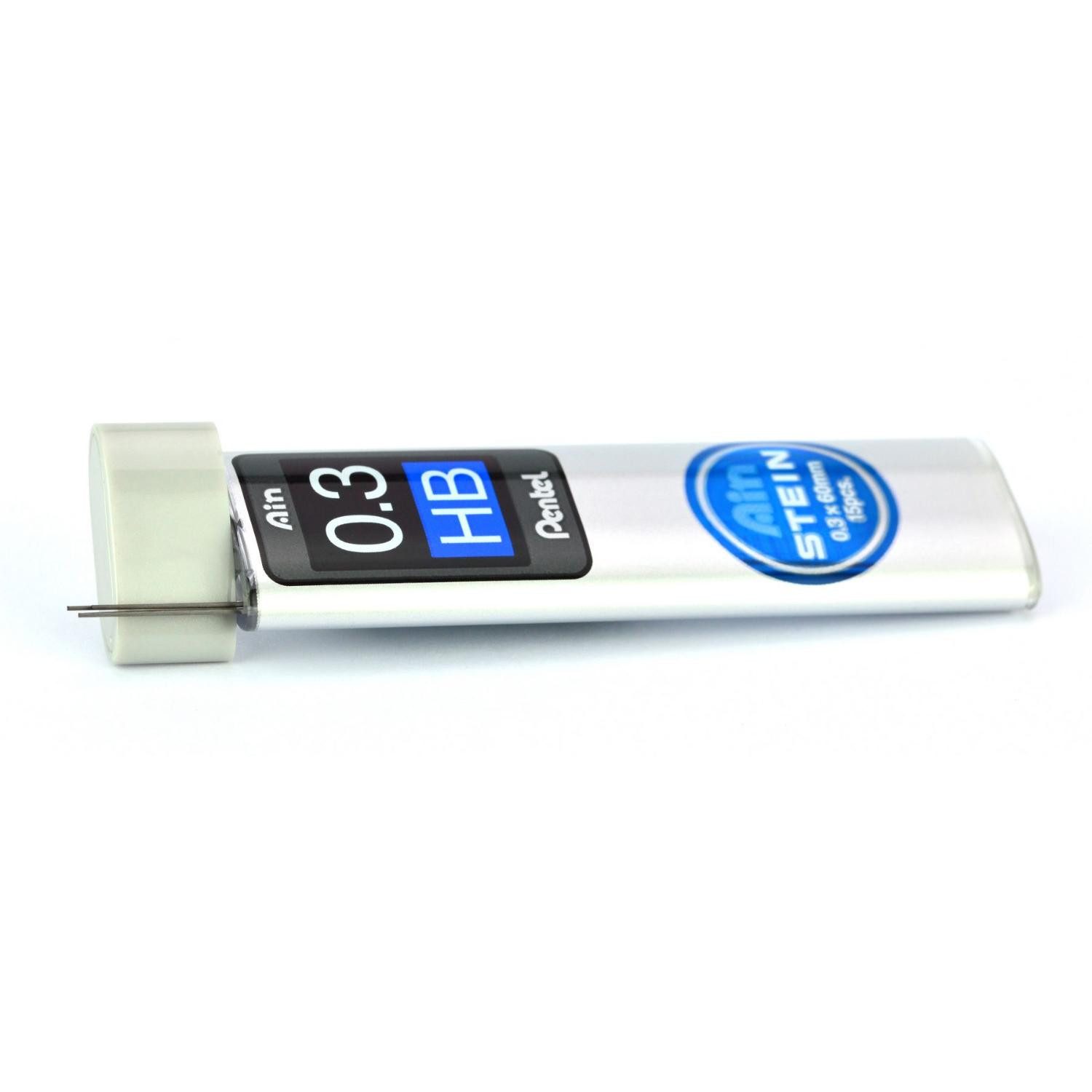 PENTEL Fallminenstift Pentel Druckbleistift Feinminen AIN STEIN C273 Härtegrad HB