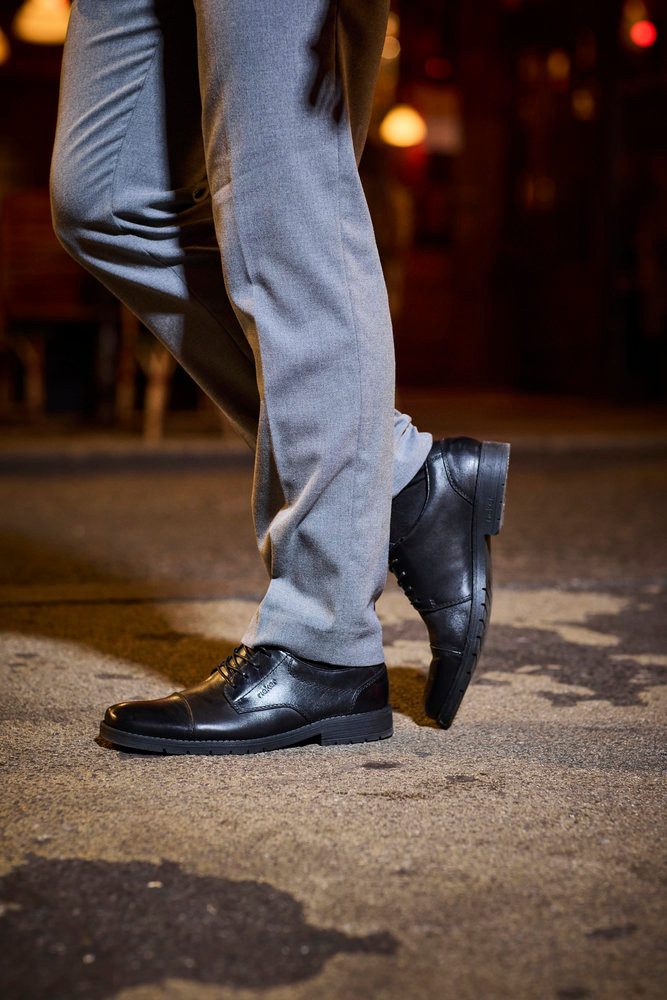 Rieker Schnürschuh Anzugschuh, Business-Schnürer, Halbschuh in eleganter Optik