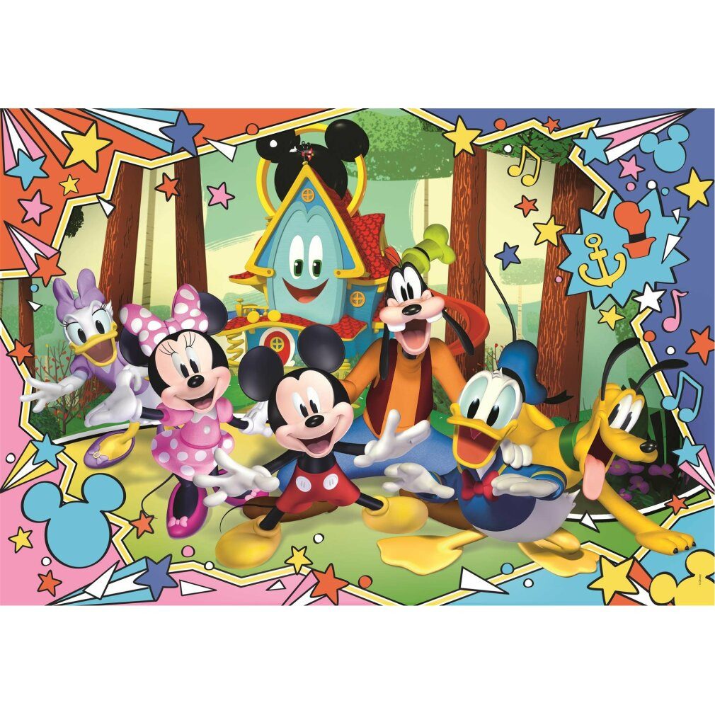 Clementoni® Puzzle Disney Mickey-Puzzle 30 Stück, Puzzleteile
