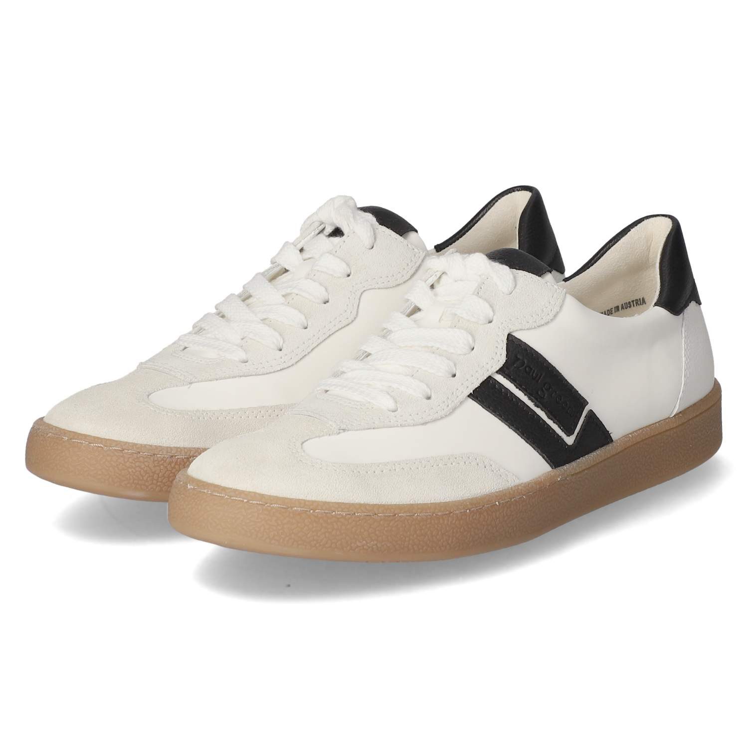 Paul Green Paul Green 5437-02 Damen Leder weiss-kombi Schnürschuh günstig online kaufen