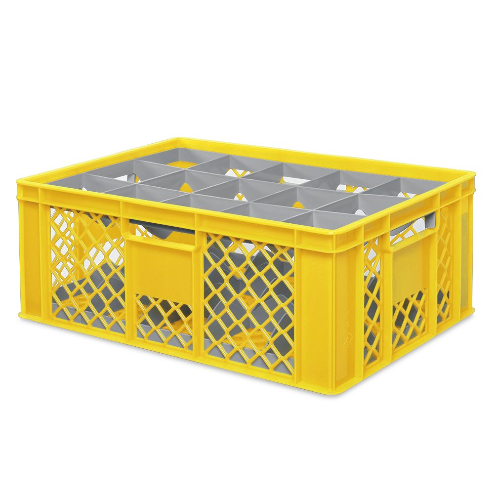 BRB-Lagertechnik Aufbewahrungskorb Gläserkiste 600x400 mm für günstig online kaufen