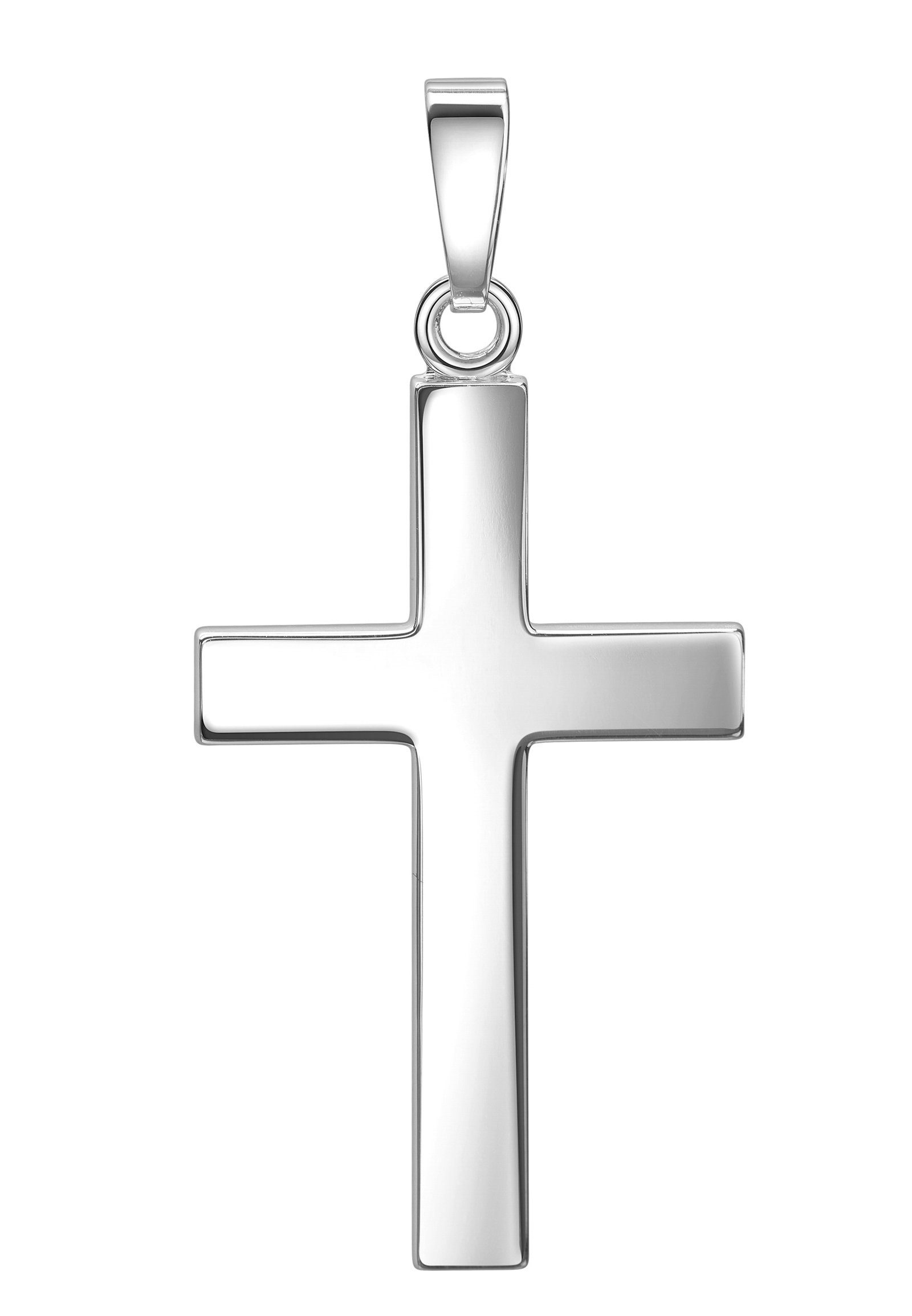 Kreuzanhänger Kreuz Anhänger 925 Sterlingsilber