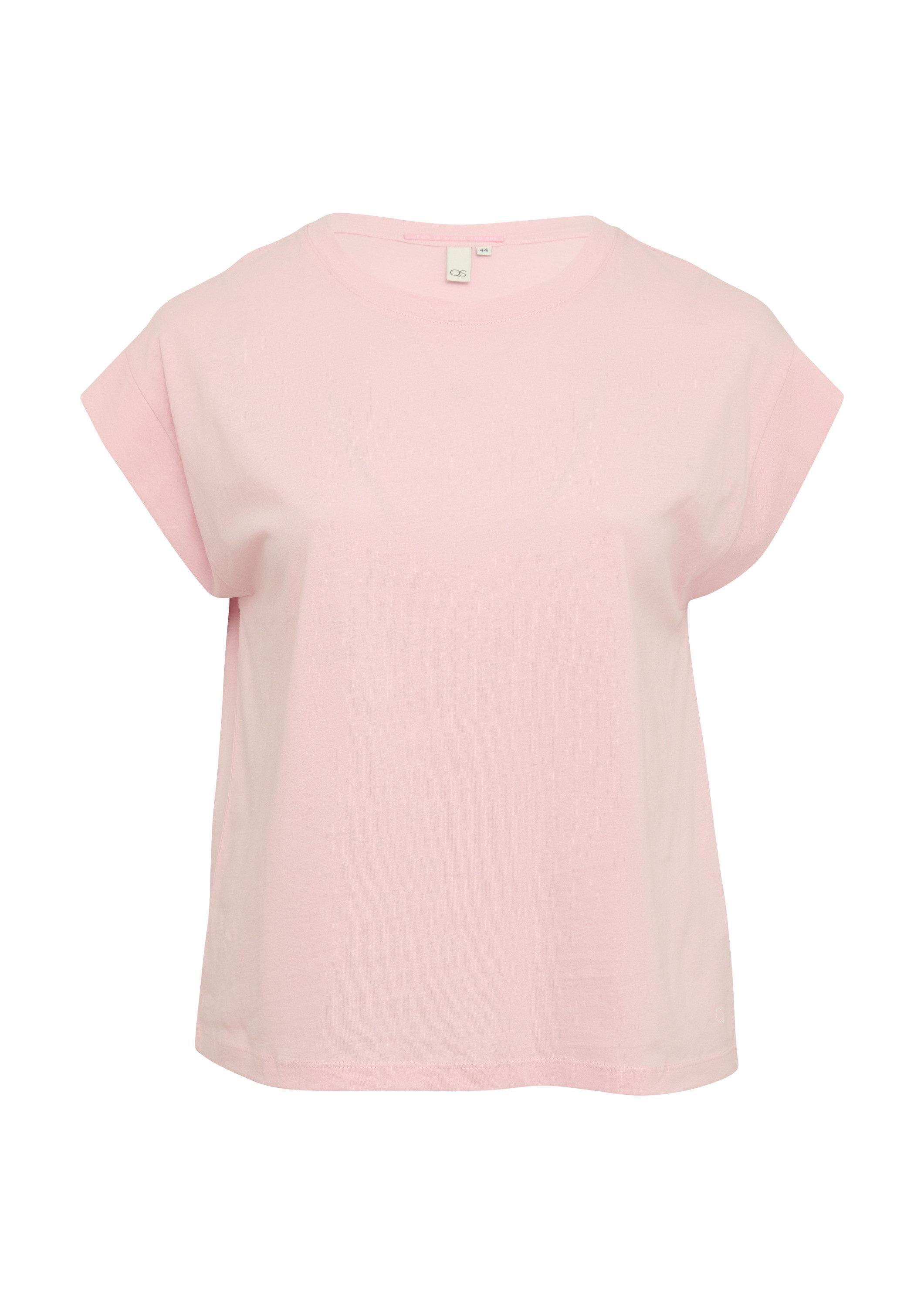 QS Kurzarmshirt T-Shirt (1-tlg) günstig online kaufen