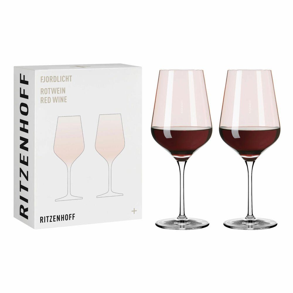 Rotweinglas Fjordlicht Rotwein 2er-Set 001