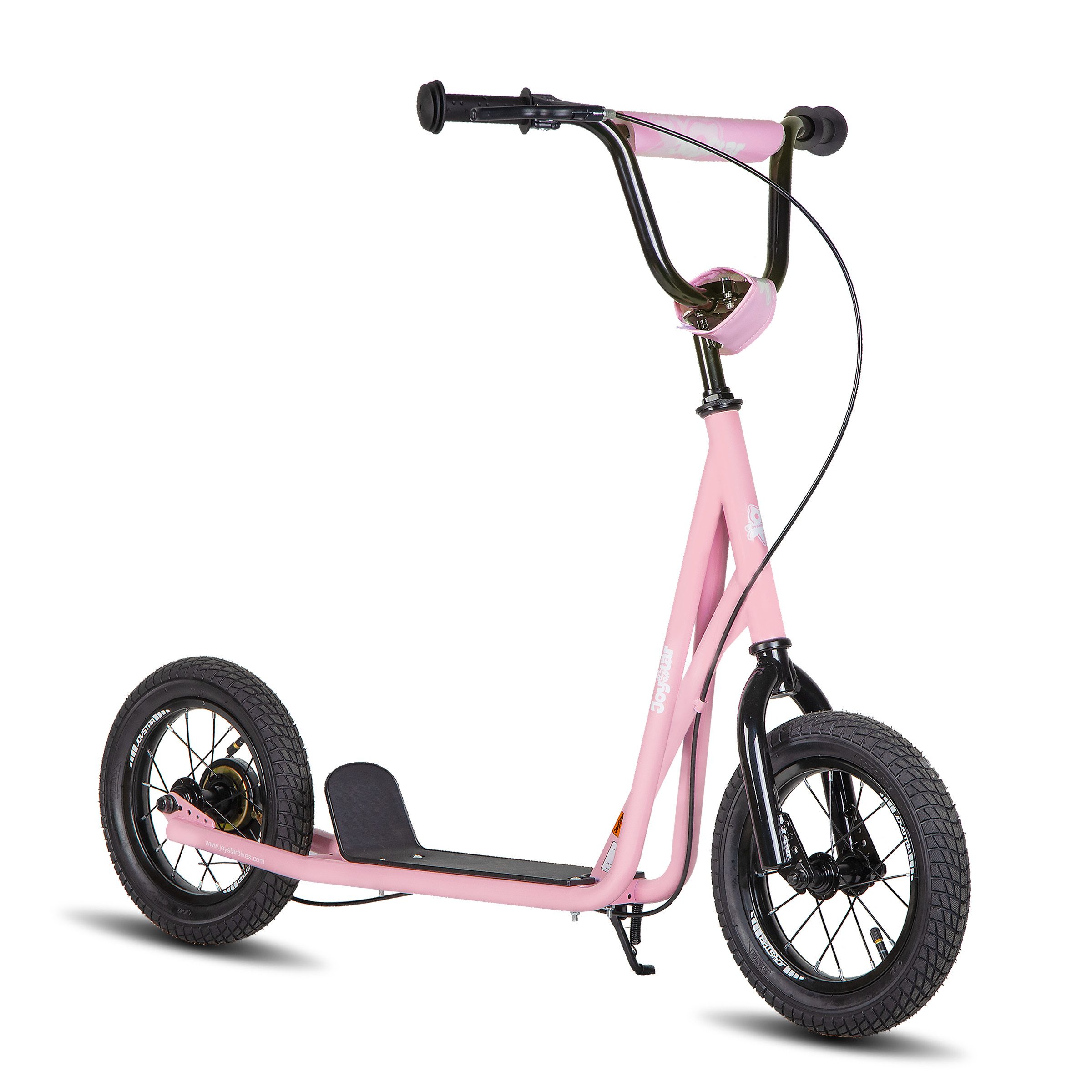 JOYSTAR Skateboard Stabiler schwarzer Kinderscooter 12 Zoll für Outdoor-Abenteuer