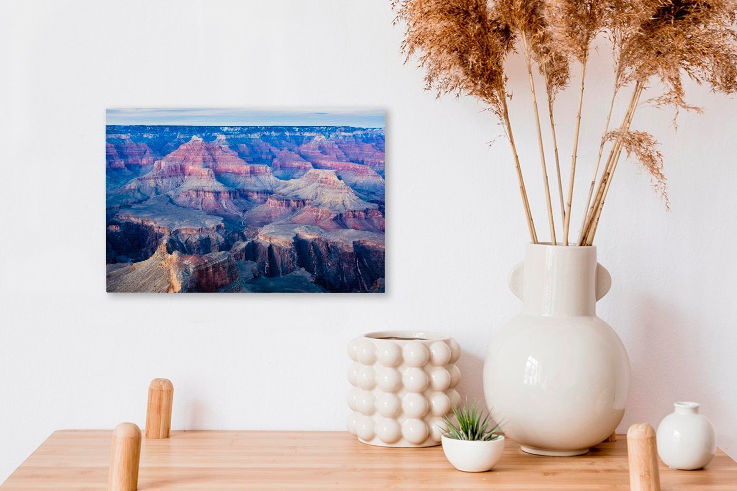 Colorado St), River den Aufhängefertig, Arizona, Wanddeko, in (1 cm 30x20 Wandbild Leinwandbild Leinwandbilder, Farbige OneMillionCanvasses® Felsen umgeben