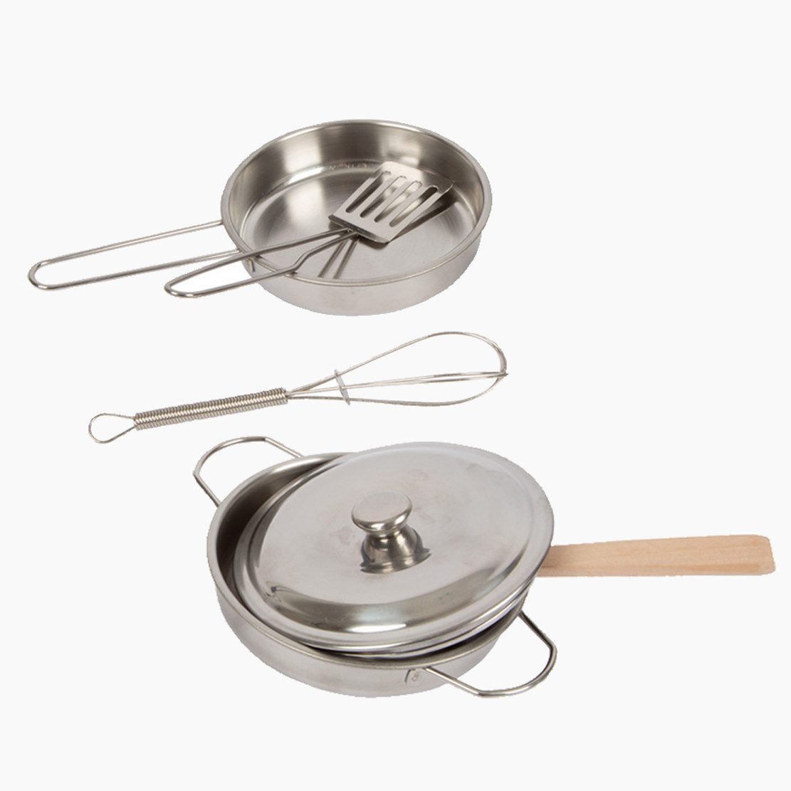 Small Foot Spiel-Kochgeschirr Kochset mit Schürze, (packung, 8-tlg), entfacht die Leidenschaft für das Kochen