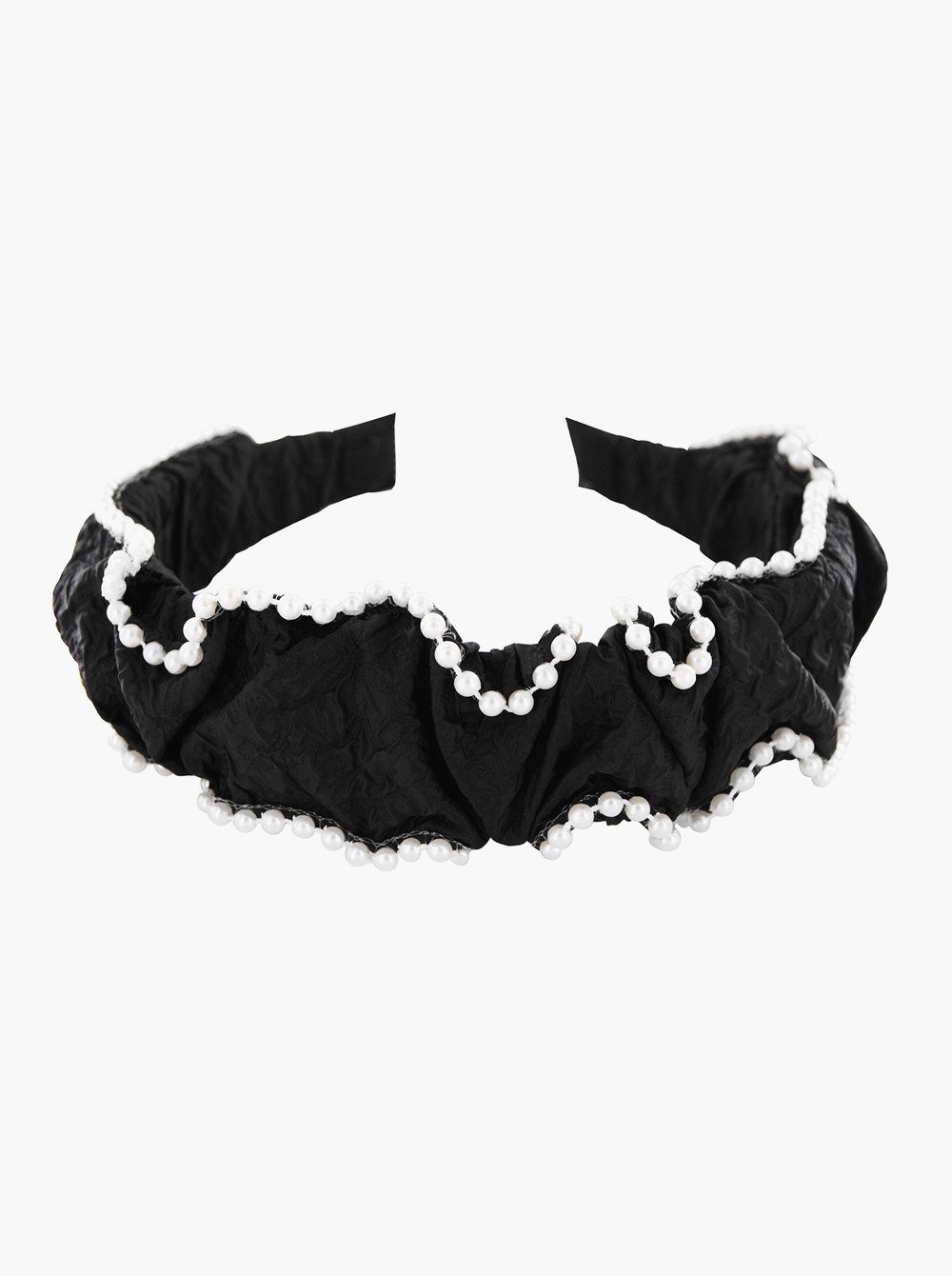 axy Haarreif Haarreif mit Perlen in modischem Design, Vintage Damen Haareifen Haarband