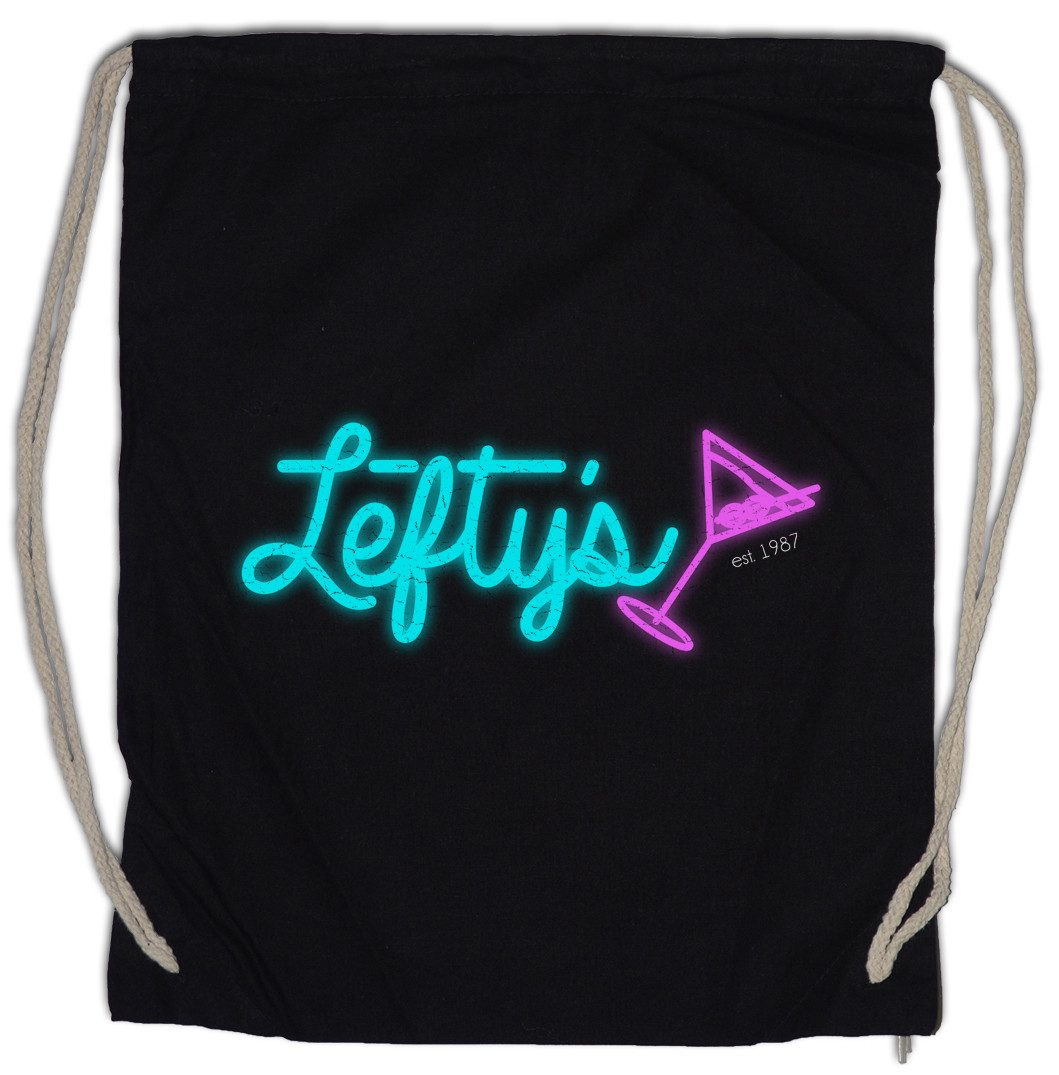 Turnbeutel Lefty's Bar Turnbeutel Logo Leisure Symbol Suit Sign Game Larry Games