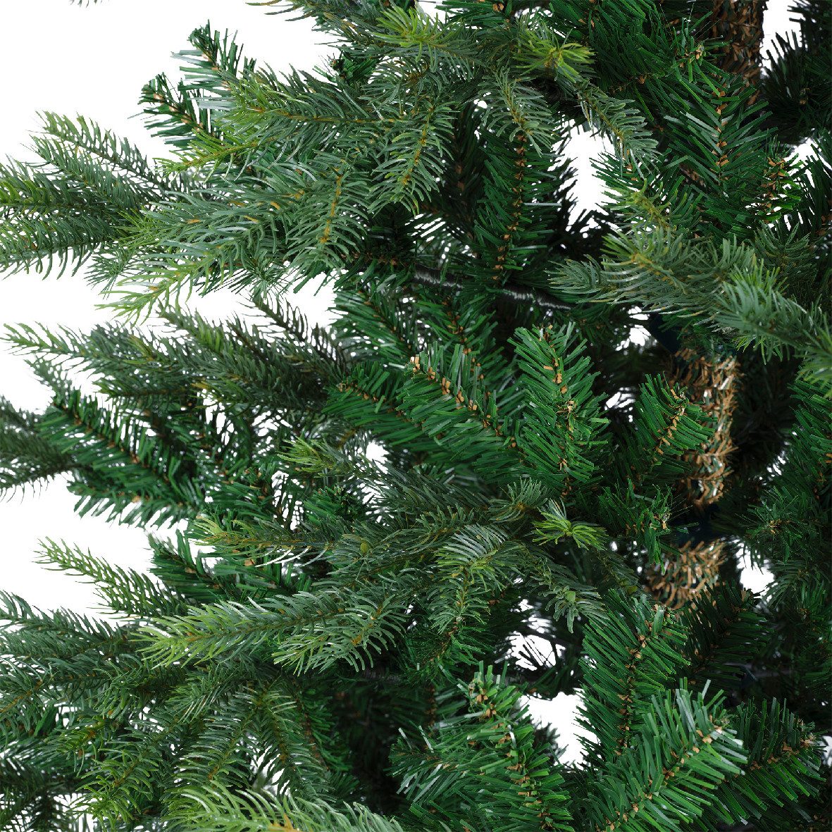 Kaemingk Künstlicher Weihnachtsbaum Everlands künstlicher Weihnachtsbaum GRANDIS FIR 150 cm Grün, Tanne, Grandis-Tanne, Klappmechanismus, Metallständer