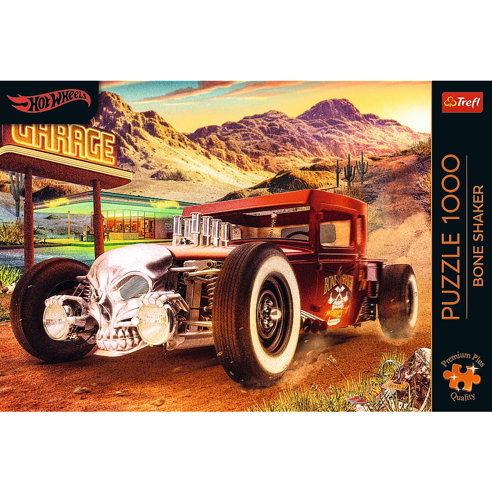 Trefl Puzzle Trefl, Hot Wheels, Bone Shaker, 1000 Teile Premium Plus Puzzle, 1000 Puzzleteile