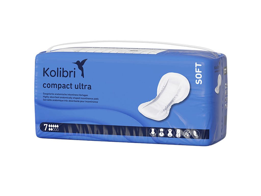 Igefa Handelsgesellschaft mbH Inkontinenzslip Kolibri Compact Soft Ultra (112-St) Optimal Odourstop, Superabsorber, Ultra Größe