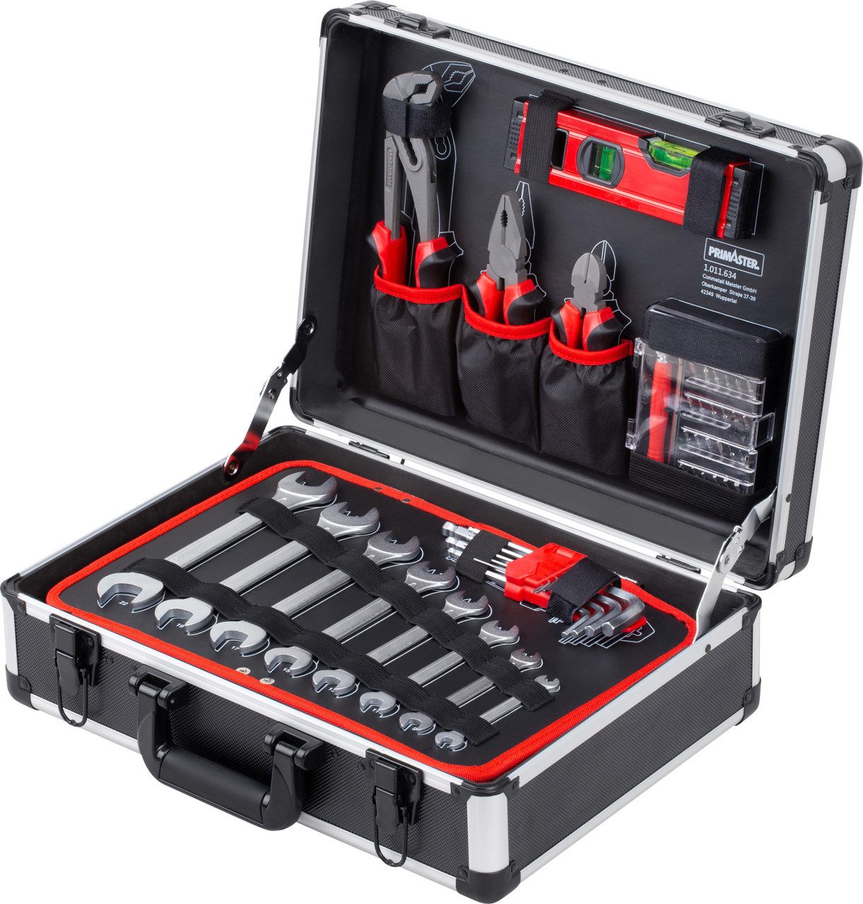 Werkzeugkoffer Primaster Werkzeugkoffer WK135 135-teilig 1/4 3/8