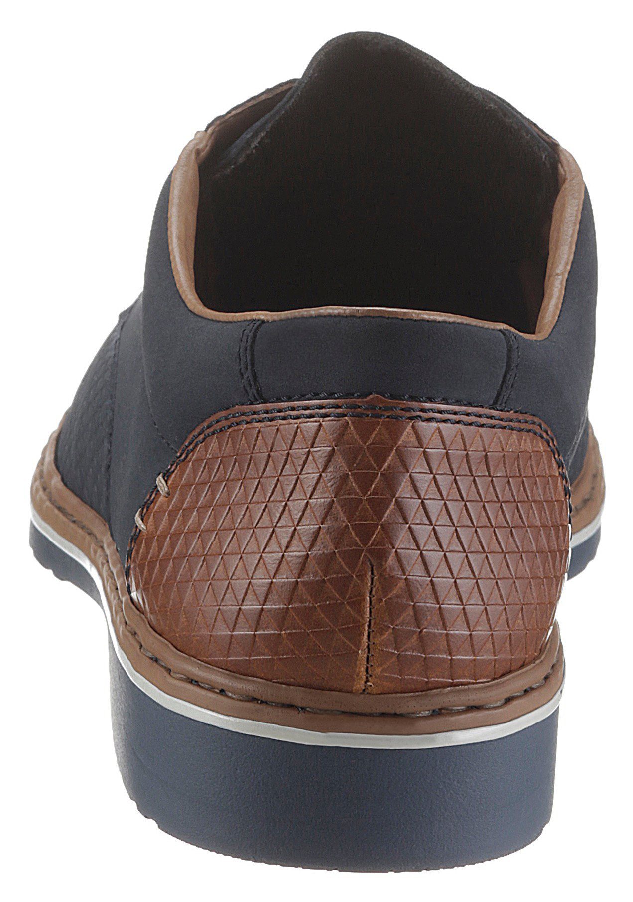 Rieker Schnürschuh mit modischer Perforation, Freizeitschuh, günstig online kaufen