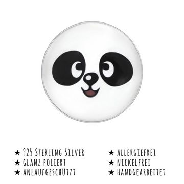 Monkimau Paar Ohrstecker Panda Ohrringe 925 Silber Kinder Ohrstecker (Packung)