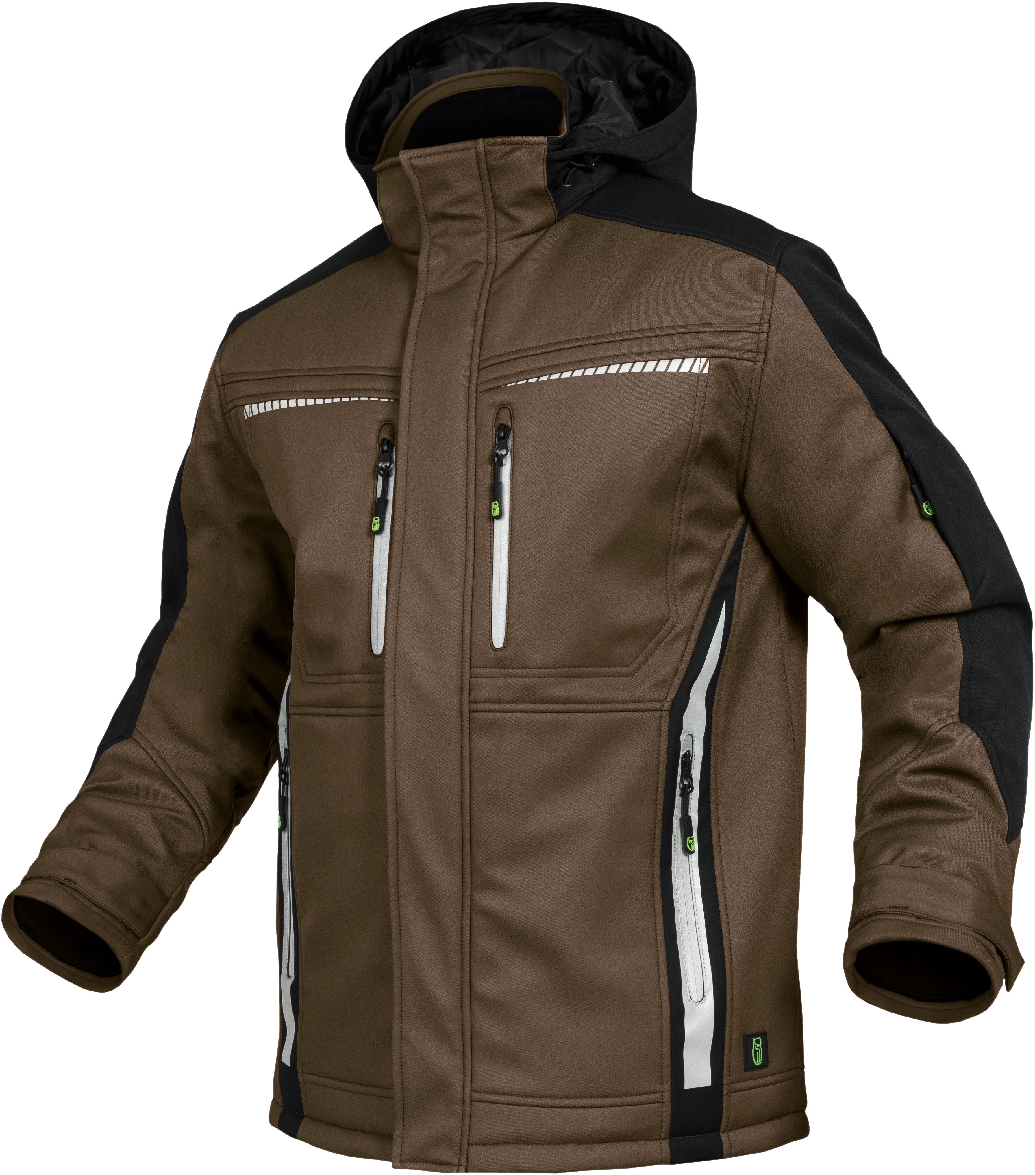 Leibwächter Winterjacke Flex-Line Herren Winter Softshelljacke