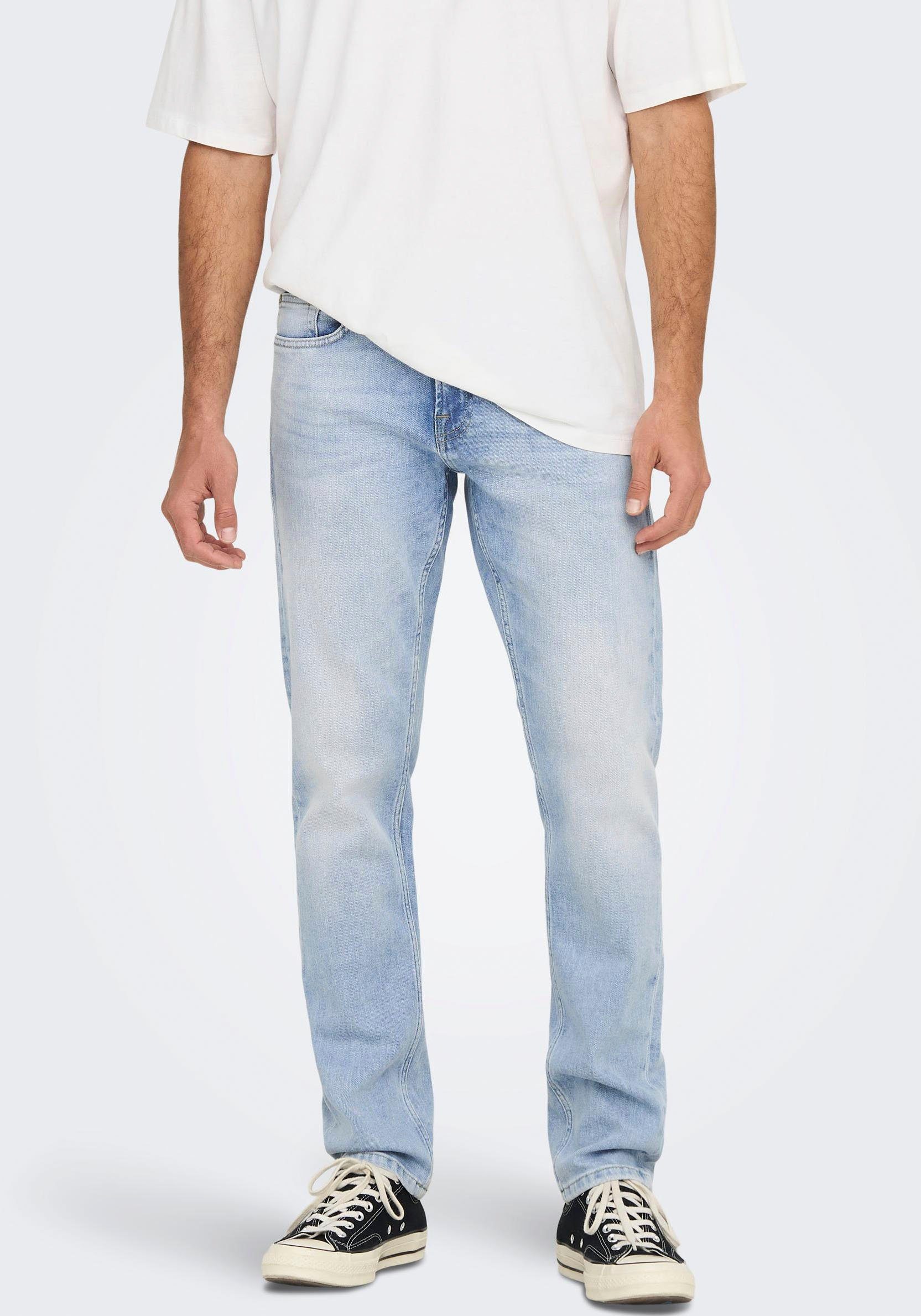 ONLY & SONS Regular-fit-Jeans WEFT