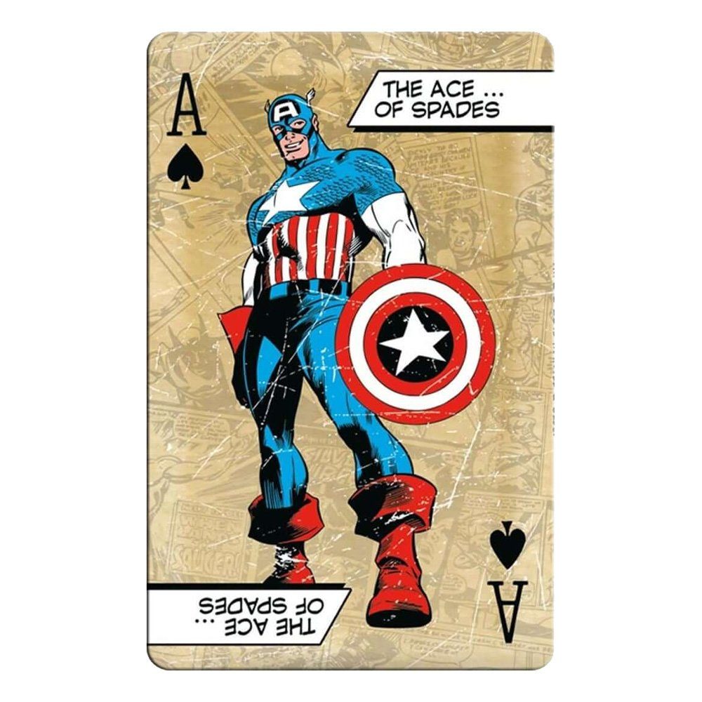 Winning Moves Spiel, Marvel Number1 Comics Retro Spielkarten