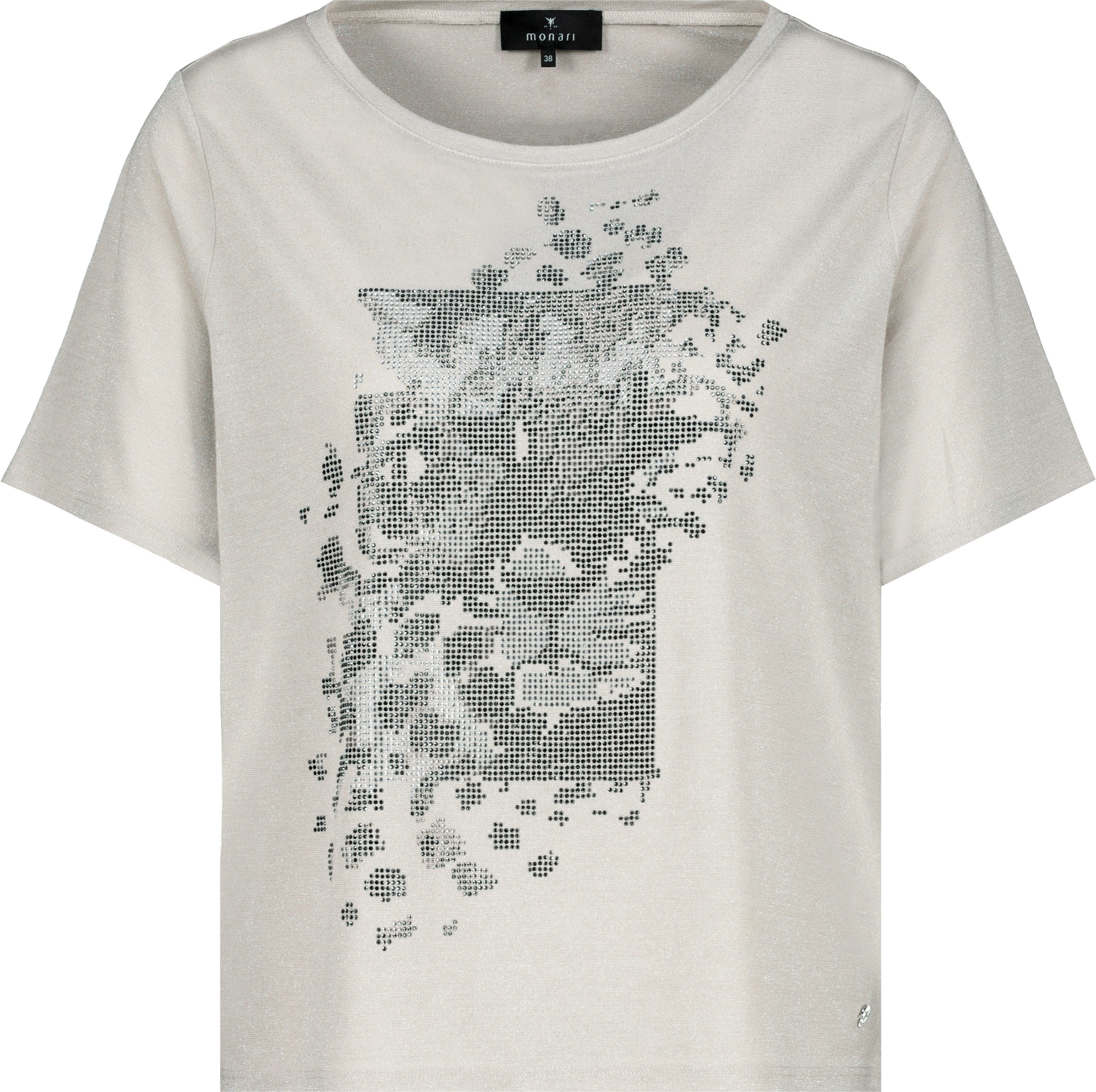 Monari Kurzarmshirt T-Shirt light sand