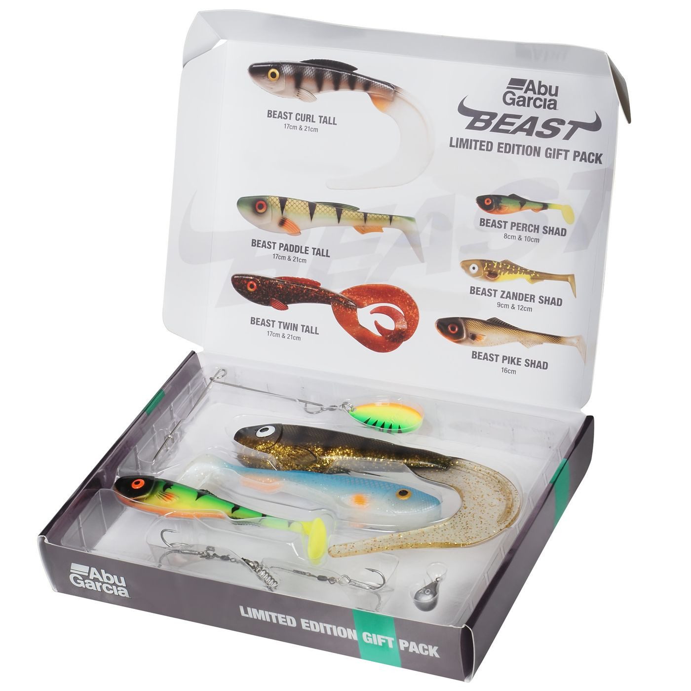 Kunstköder Berkley Beast Gift Pack Geschenkebox 6-teilig - Gummifische