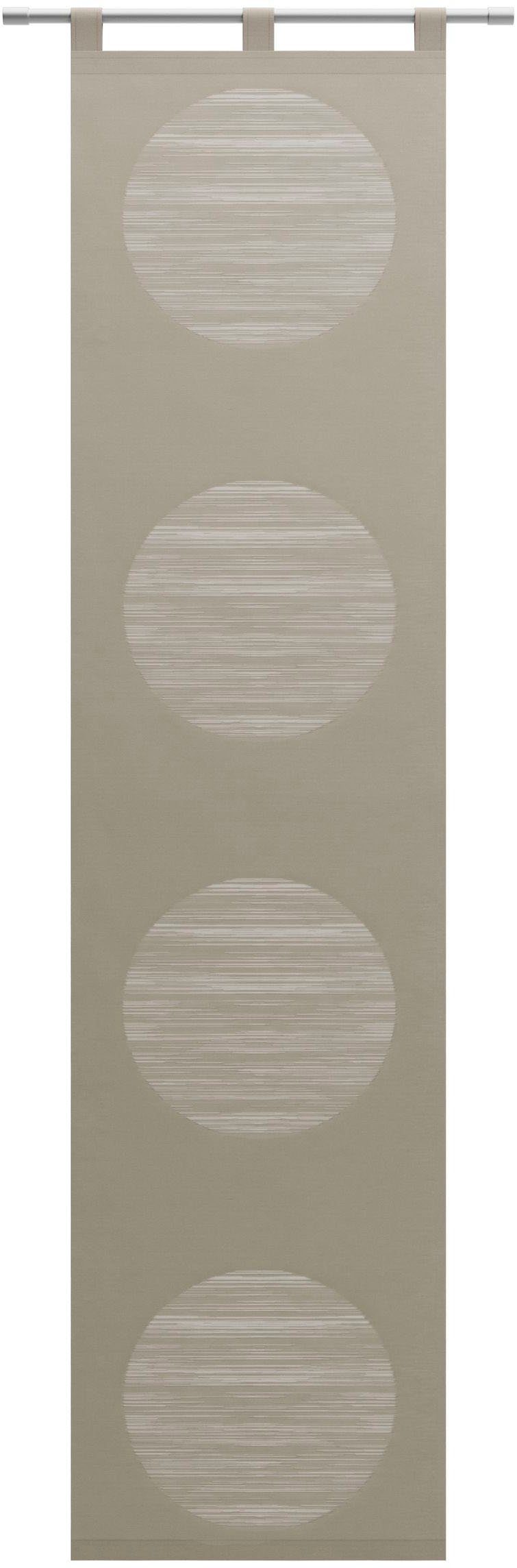 Neutex for you! Schiebegardine Padova (1 St), Schlaufen, halbtransparent, S günstig online kaufen