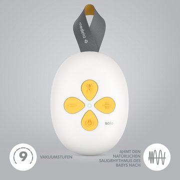 MEDELA Milchpumpe Zubehör-Set Solo elektr. Einzel-Milchpumpe Set mit Muttermilchbeutel Stilleinlagen