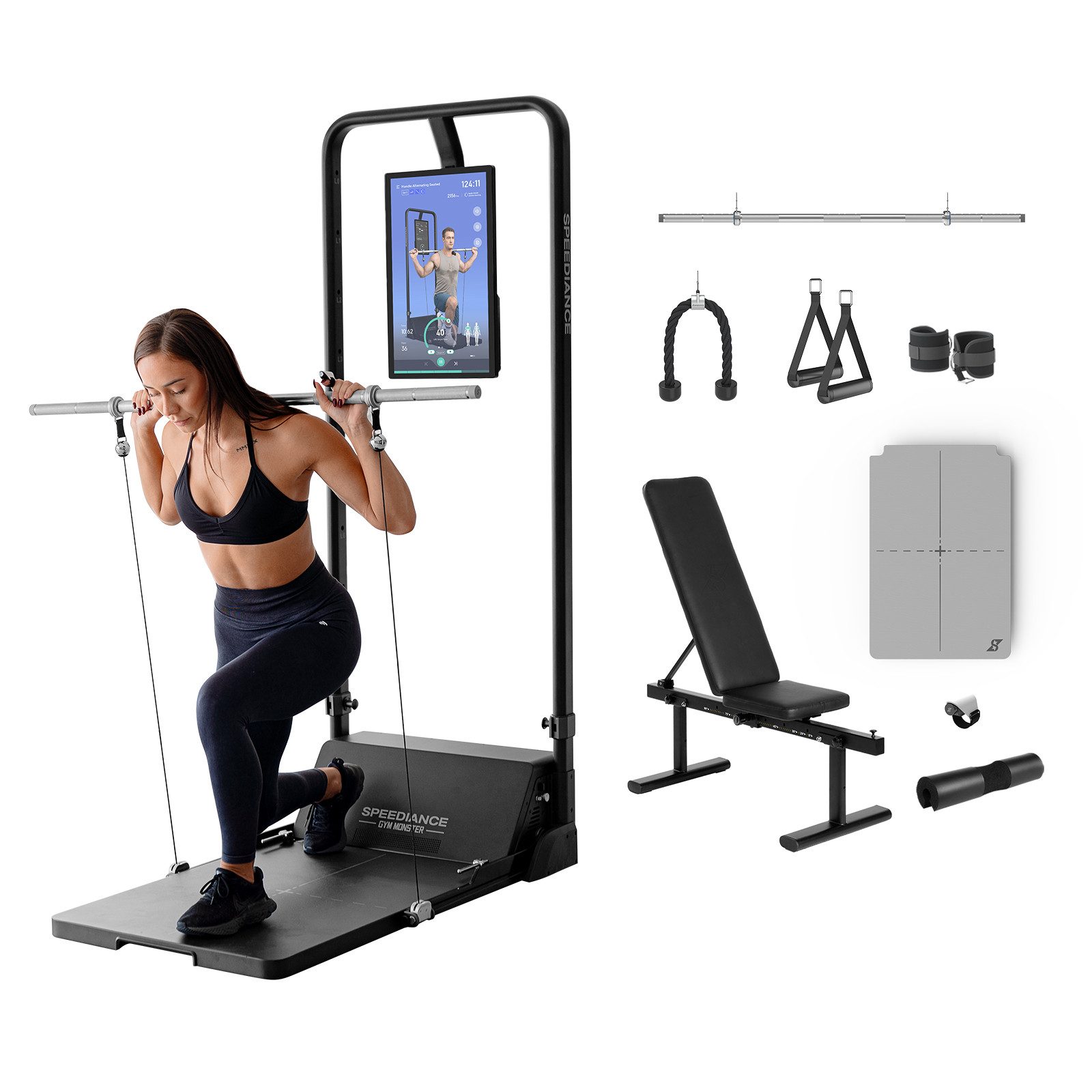 SPEEDIANCE Kraftstation Gym Monster Ganzkörper-Krafttraining Home Gym