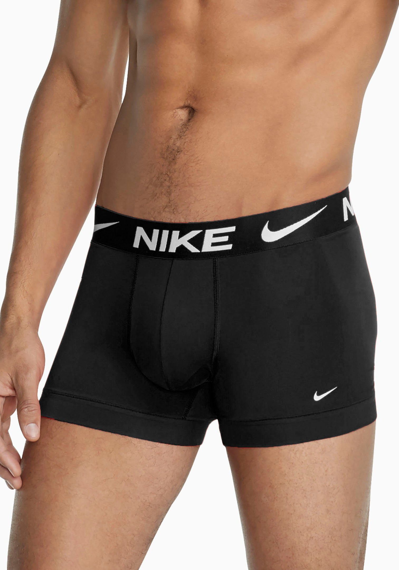 Nike Underwear Trunk TRUNK 3PK (Packung, 3-St., 3er) mit Logo-Elastikbund