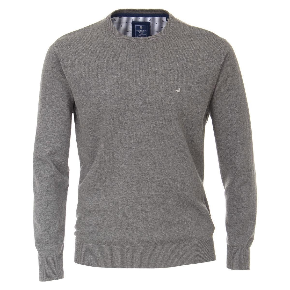 Redmond Rundhalspullover REDMOND Casual Herren Pullover Langarm Rundhals Co günstig online kaufen