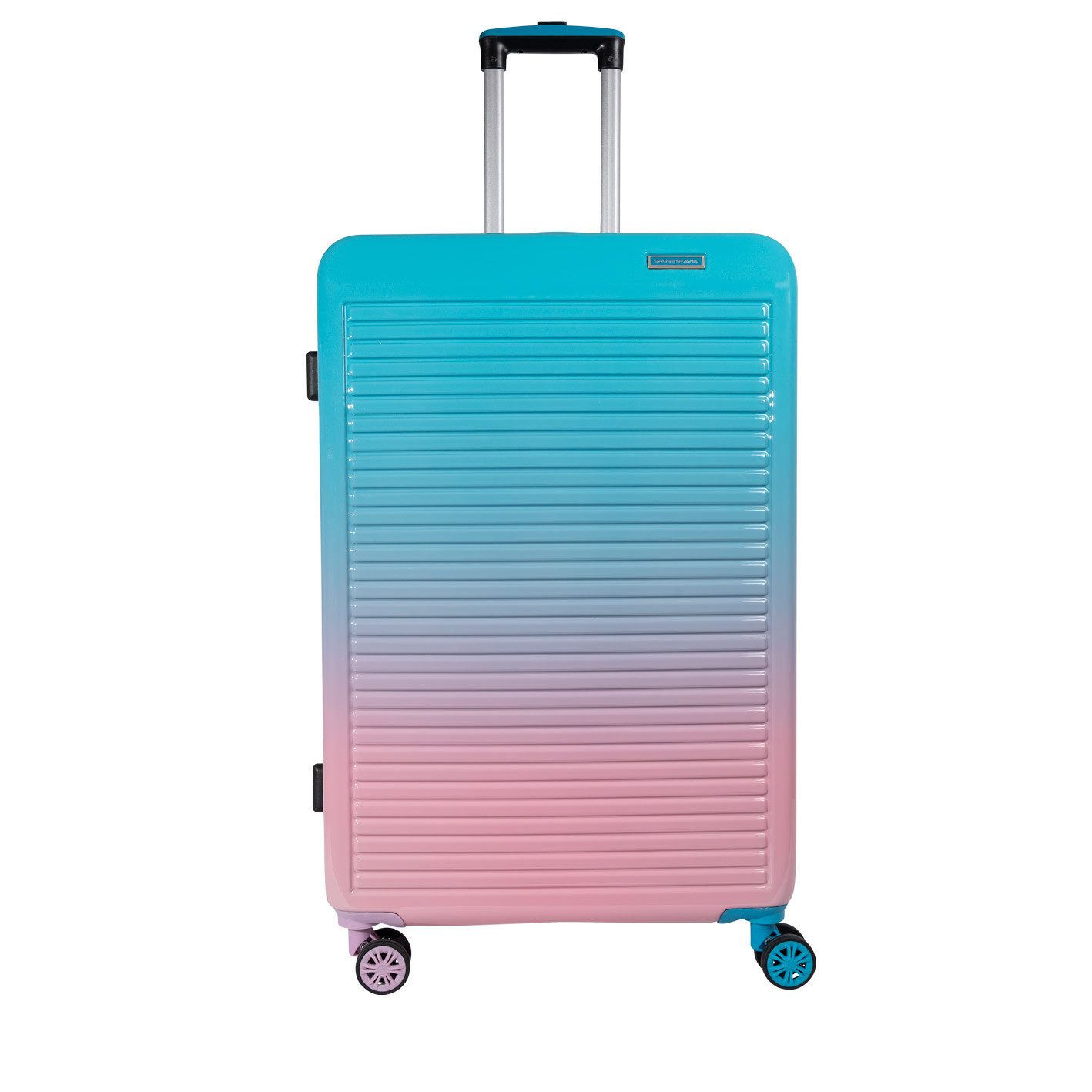 Crosstravel Hartschalen-Trolley Einzelkoffer Rainbow S / günstig online kaufen