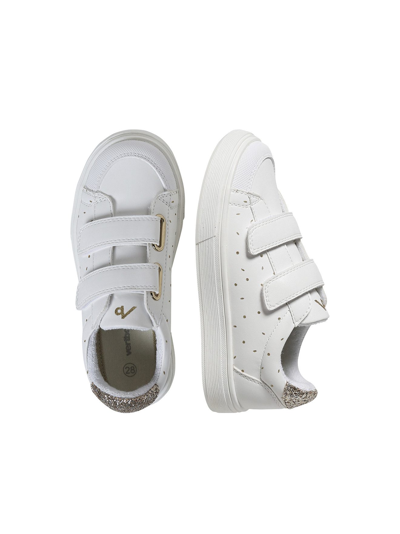 Kinder Sneakers mit Gold-Details Sneaker